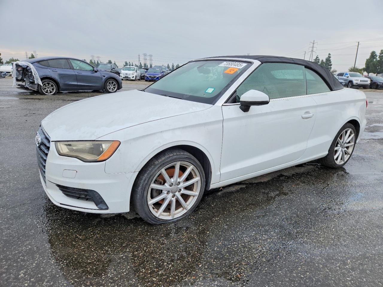 2015 Audi A3 Premium White vin: WAU6CLFF2F1036402