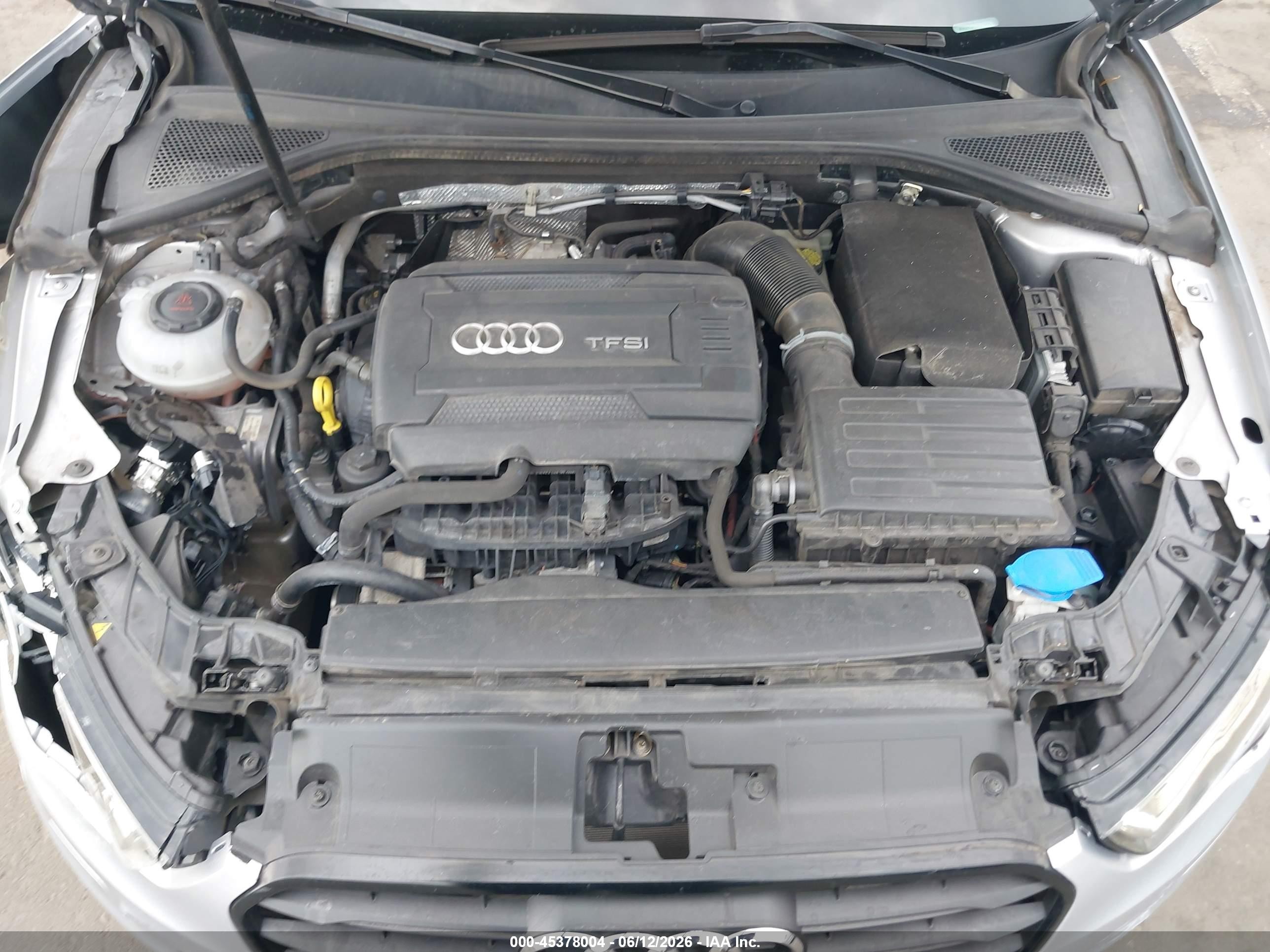 2015 Audi A3 1.8t Premium Silver vin: WAU6CLFFXF1106826