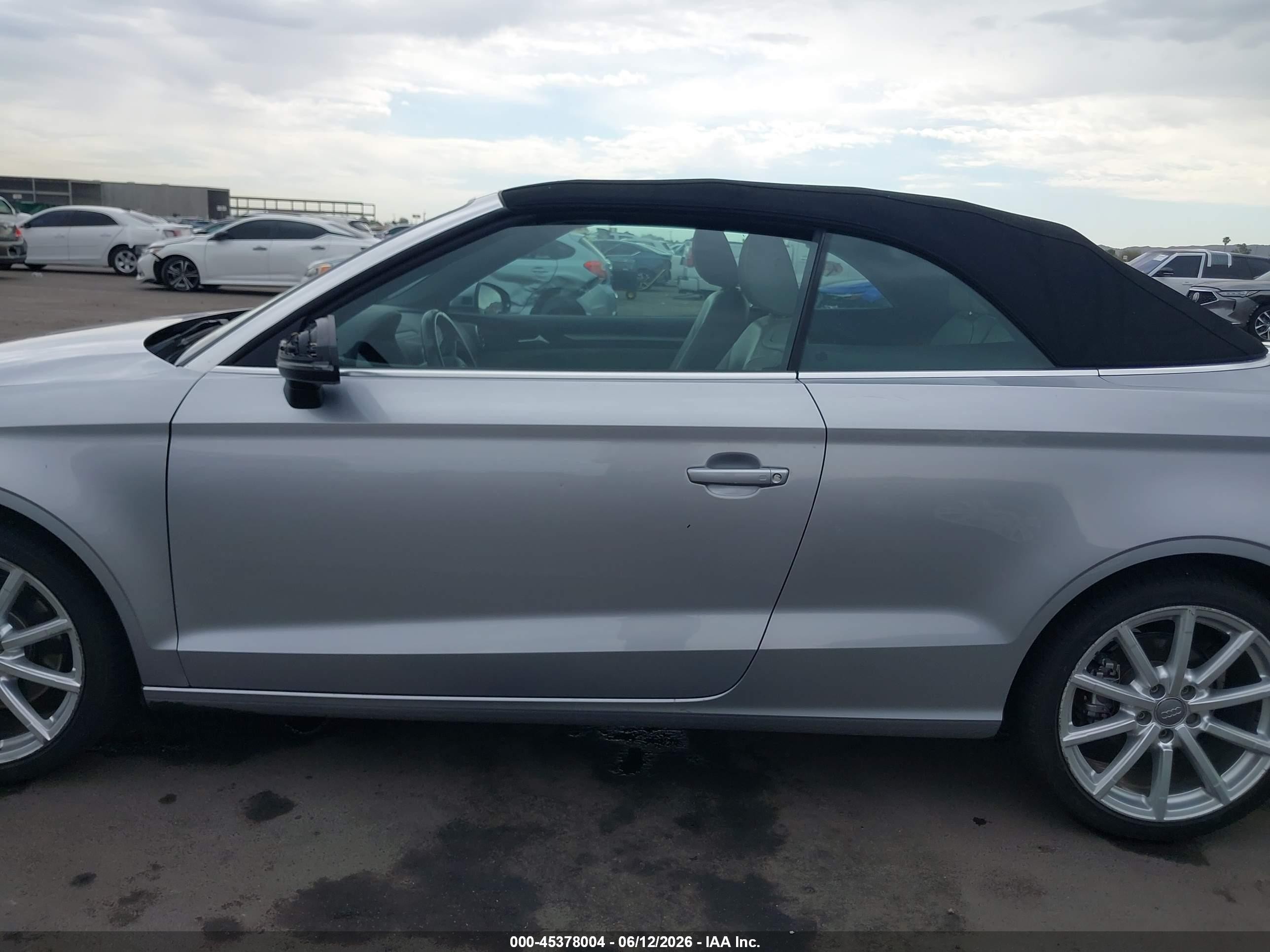 2015 Audi A3 1.8t Premium Silver vin: WAU6CLFFXF1106826