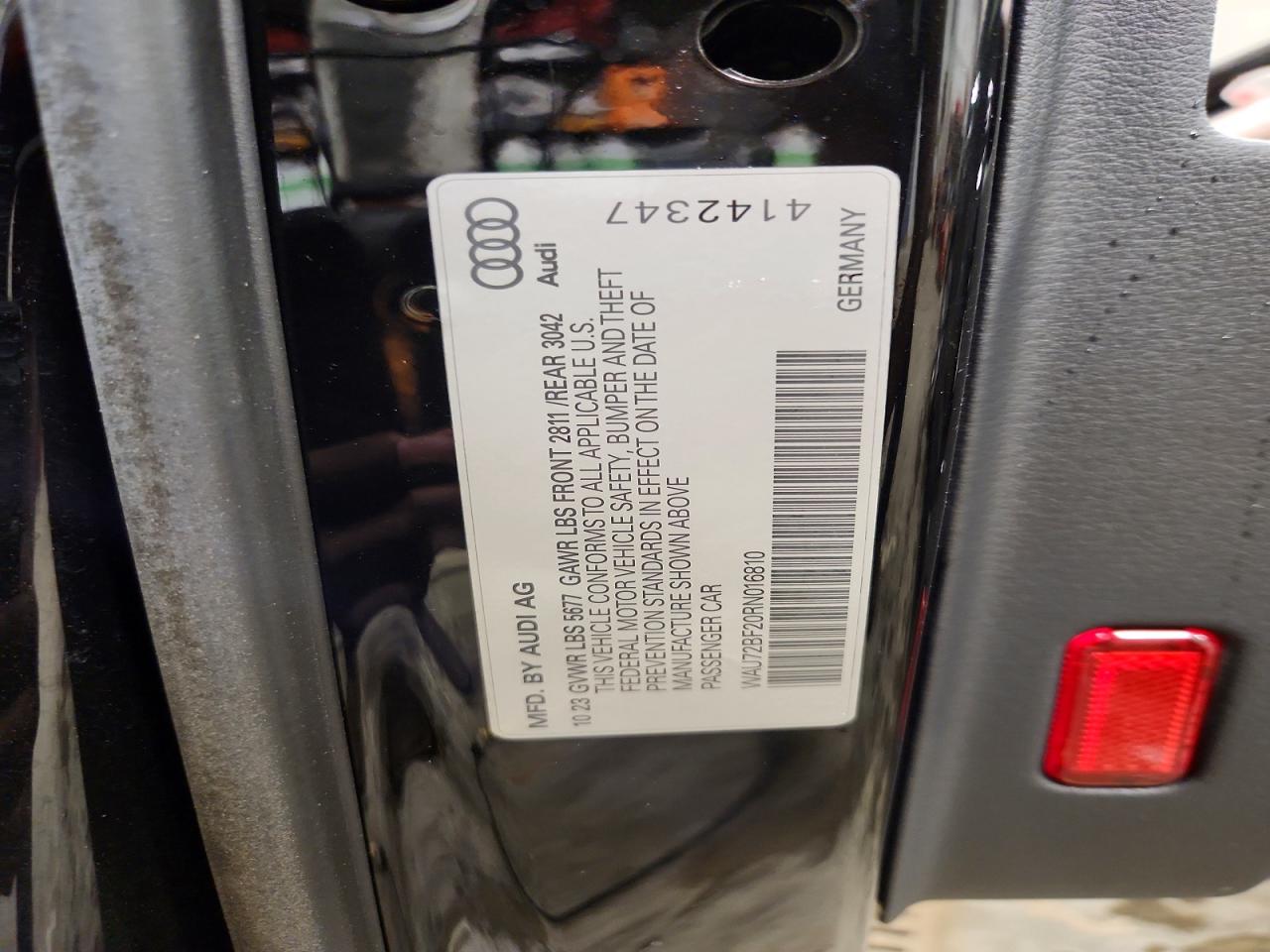 2024 Audi A6 Allroad Premium Plus Black vin: WAU72BF20RN016810