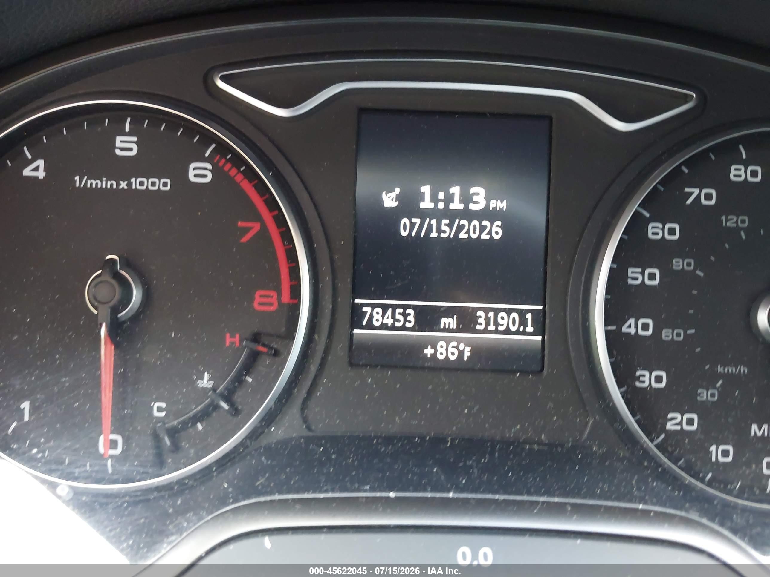 2015 Audi A3 2.0t Premium White vin: WAU7FLFF1F1081357