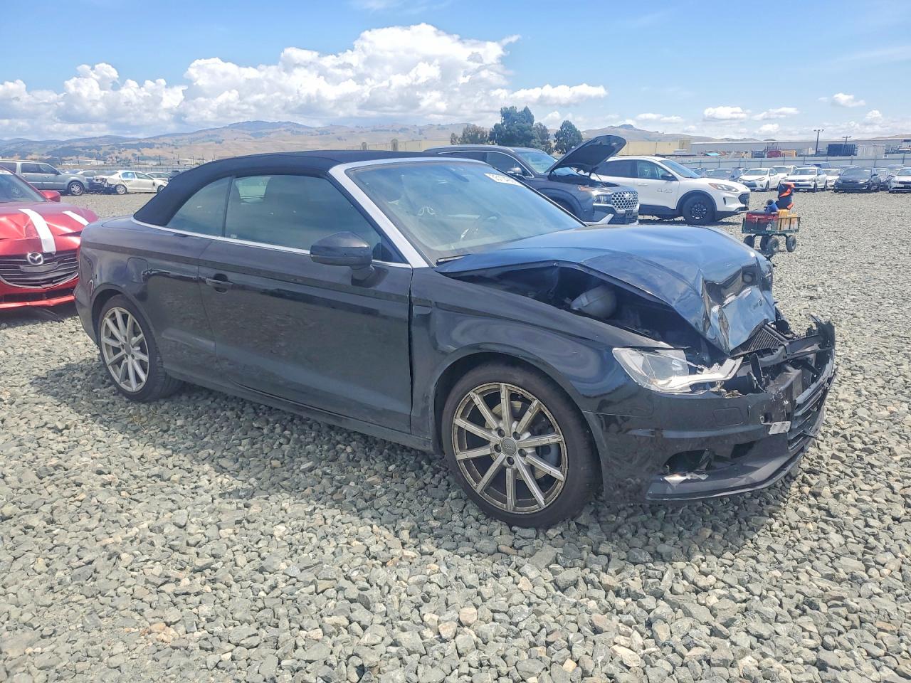 2015 Audi A3 Premium Black vin: WAU7FLFF2F1041448