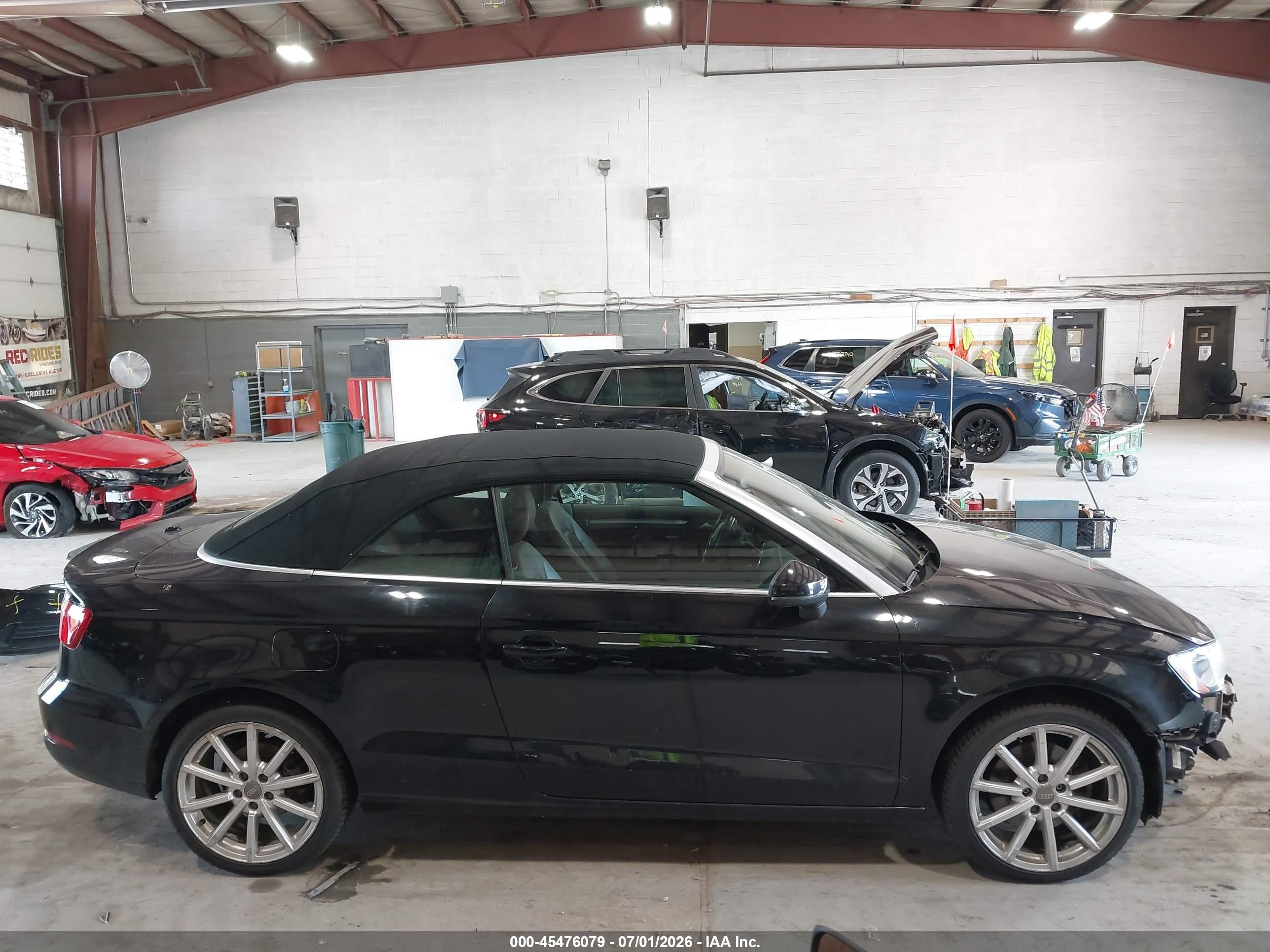 2015 Audi A3 2.0t Premium Black vin: WAU7FLFF2F1062350