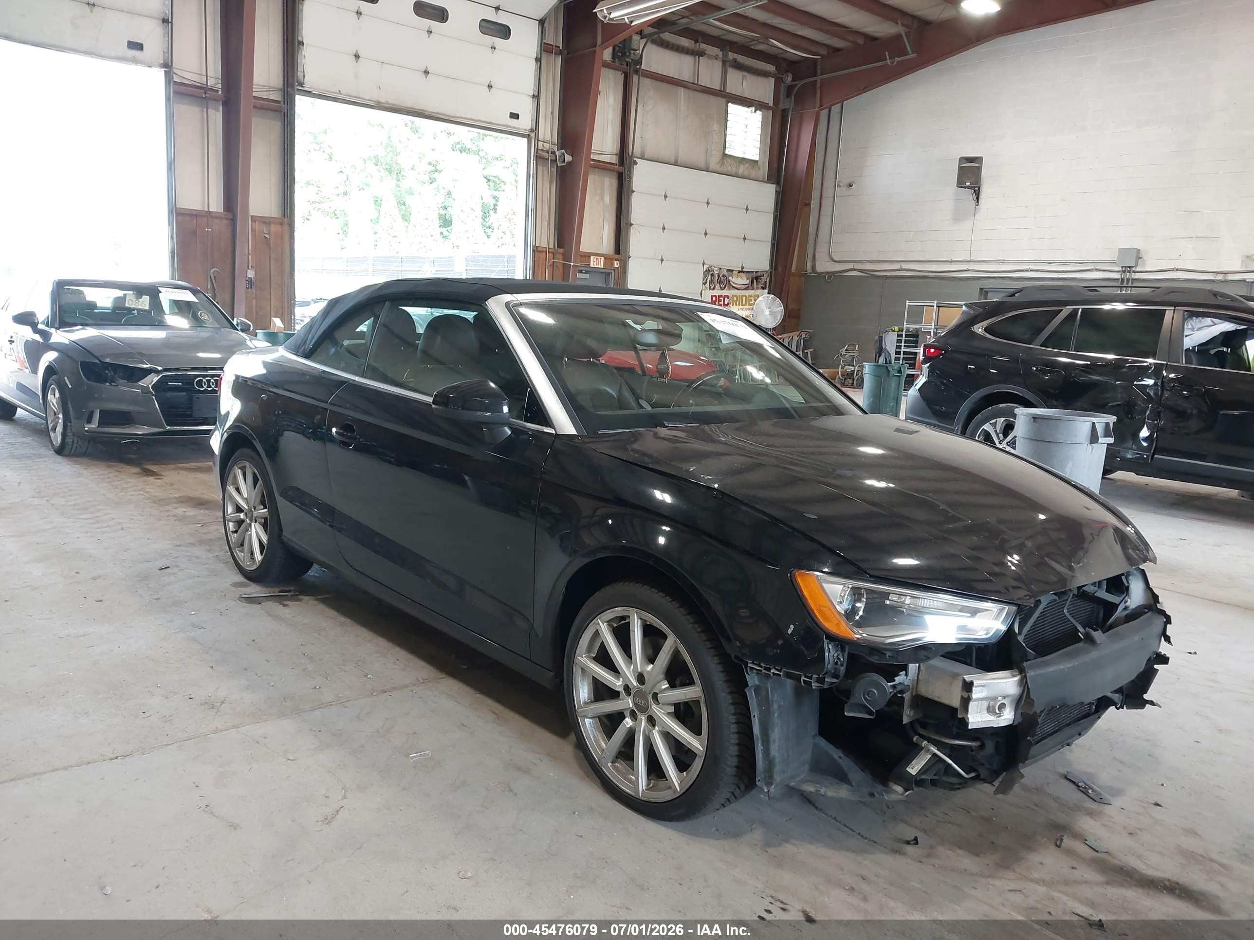 2015 Audi A3 2.0t Premium Black vin: WAU7FLFF2F1062350