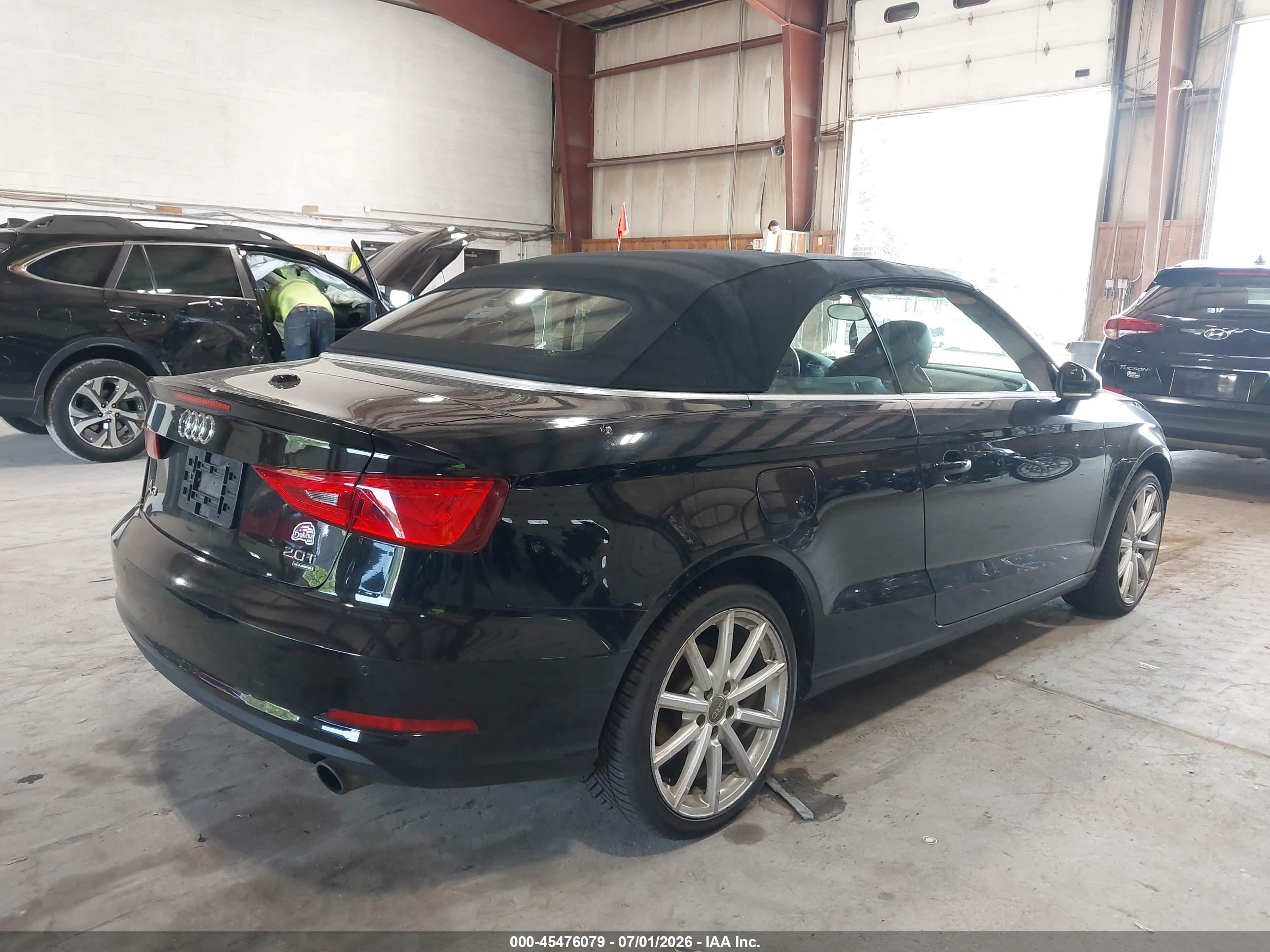 2015 Audi A3 2.0t Premium Black vin: WAU7FLFF2F1062350