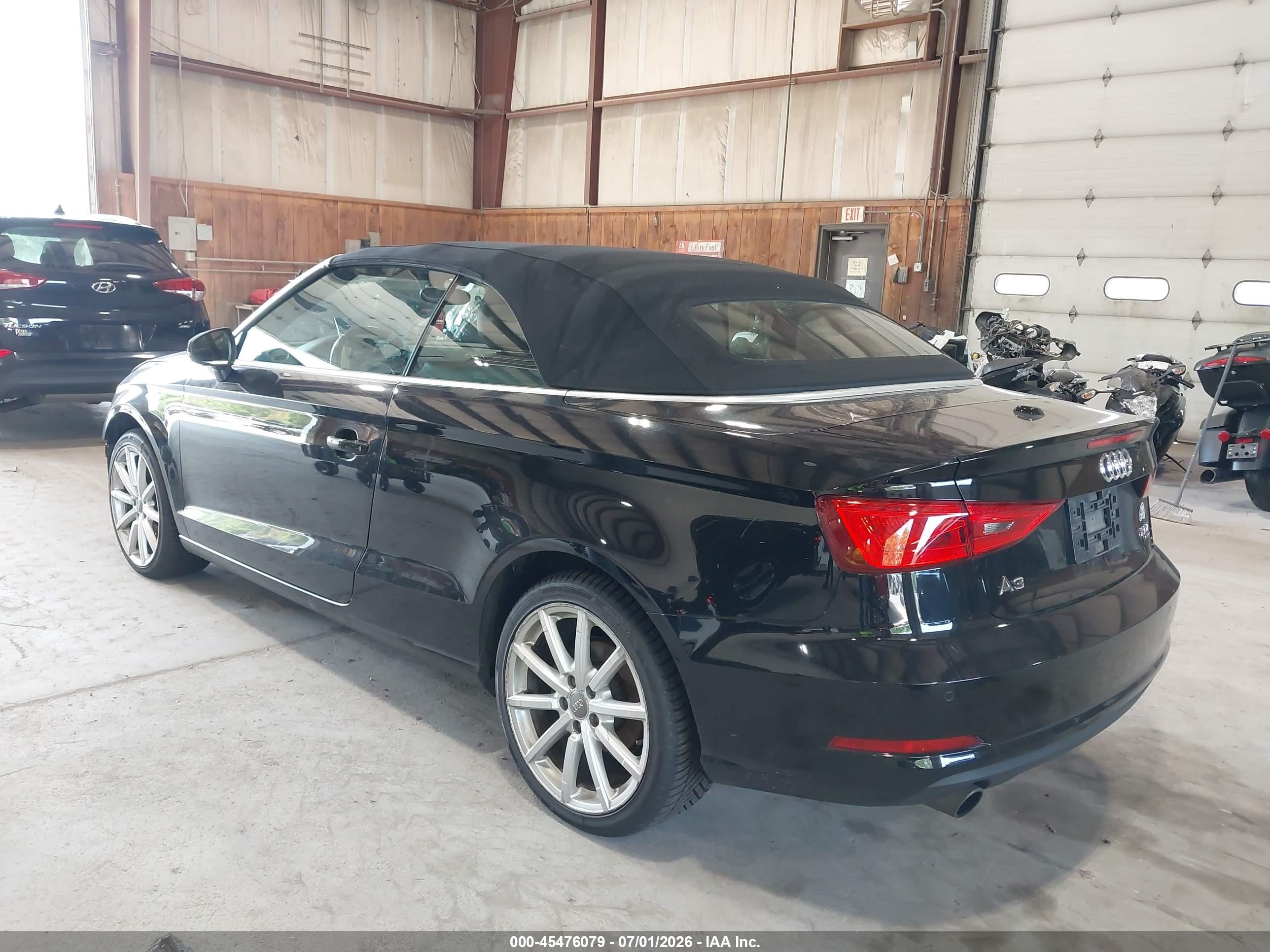 2015 Audi A3 2.0t Premium Black vin: WAU7FLFF2F1062350