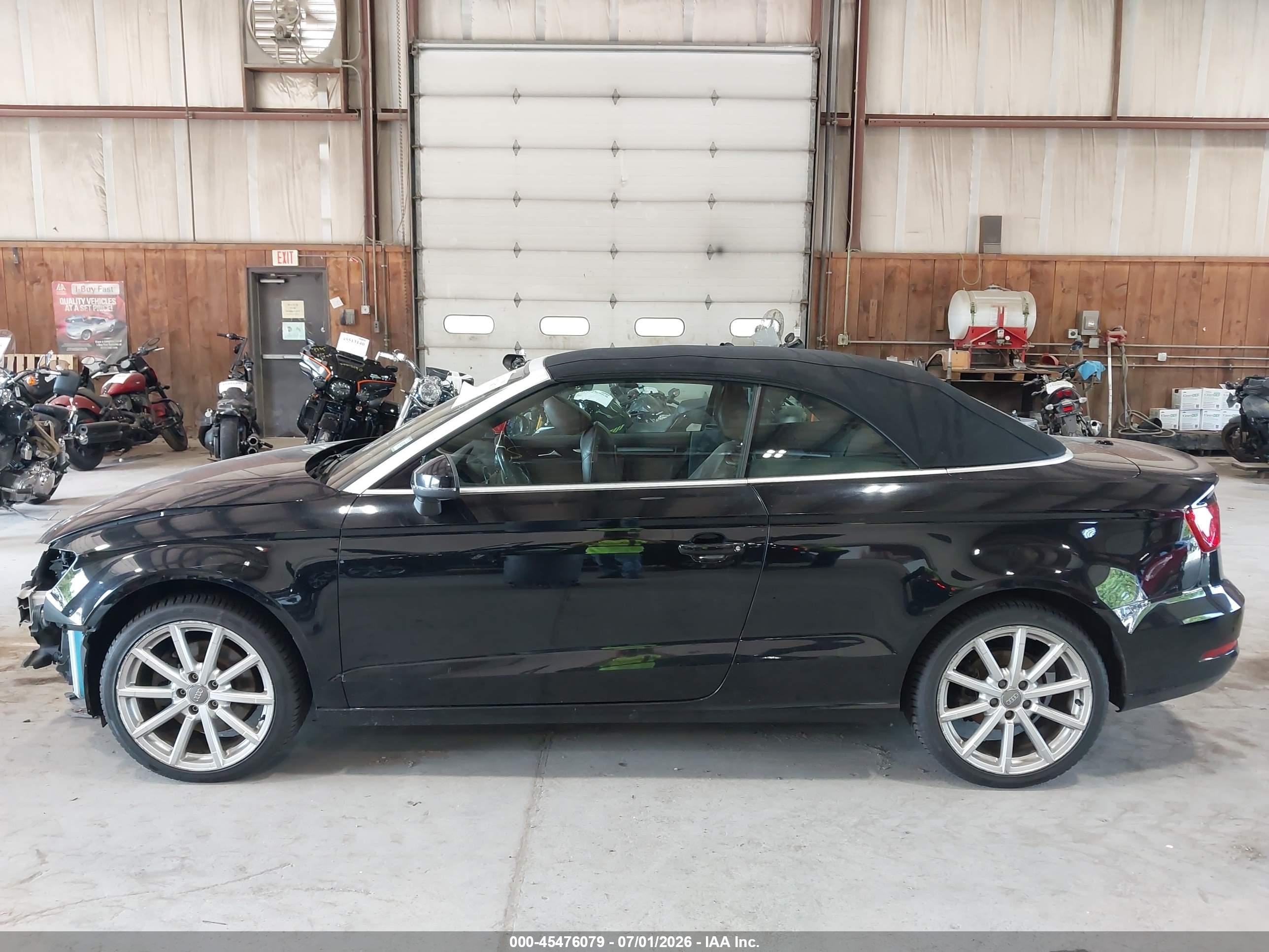 2015 Audi A3 2.0t Premium Black vin: WAU7FLFF2F1062350