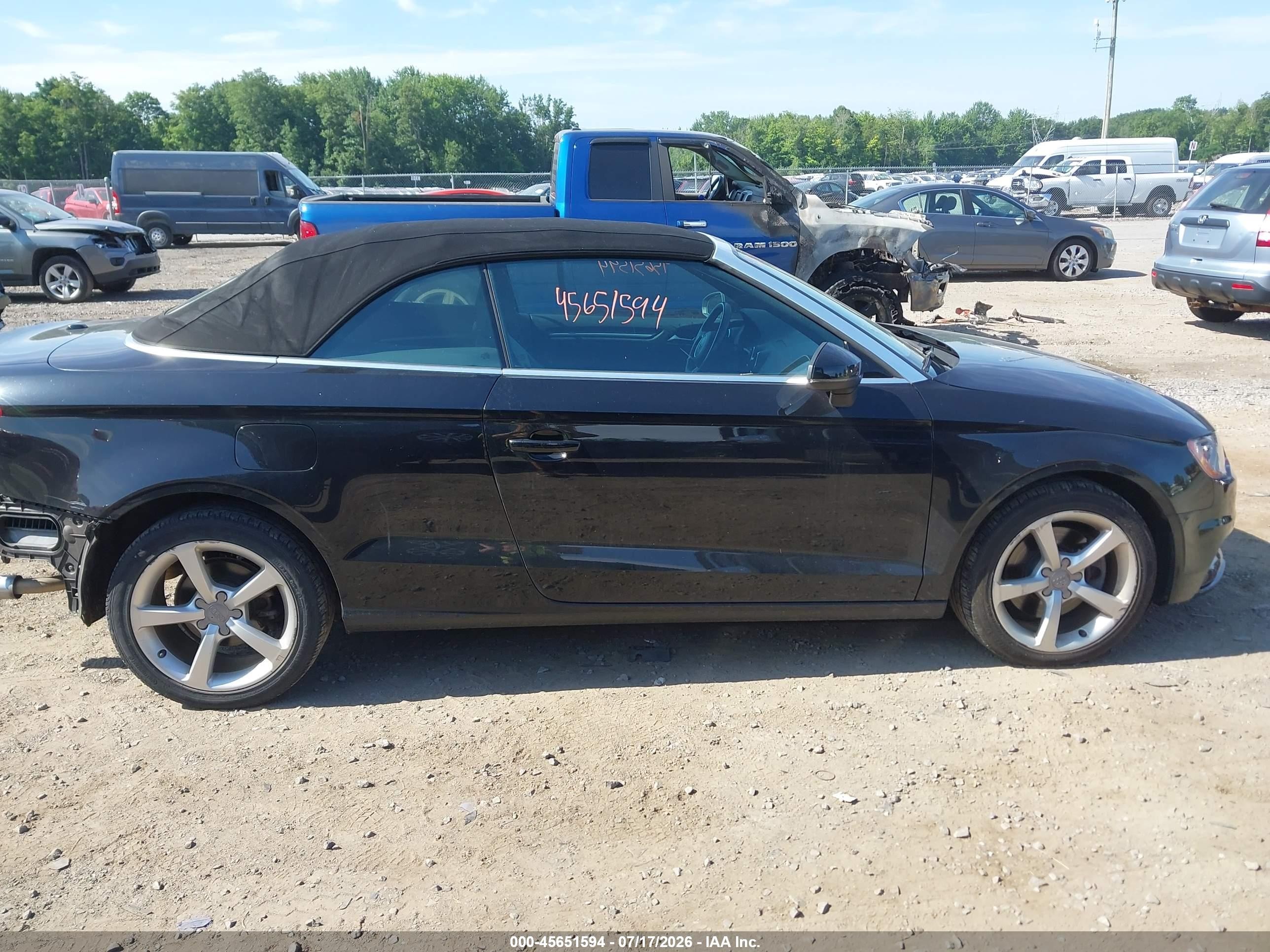 2015 Audi A3 2.0t Premium Black vin: WAU7FLFF2F1076040