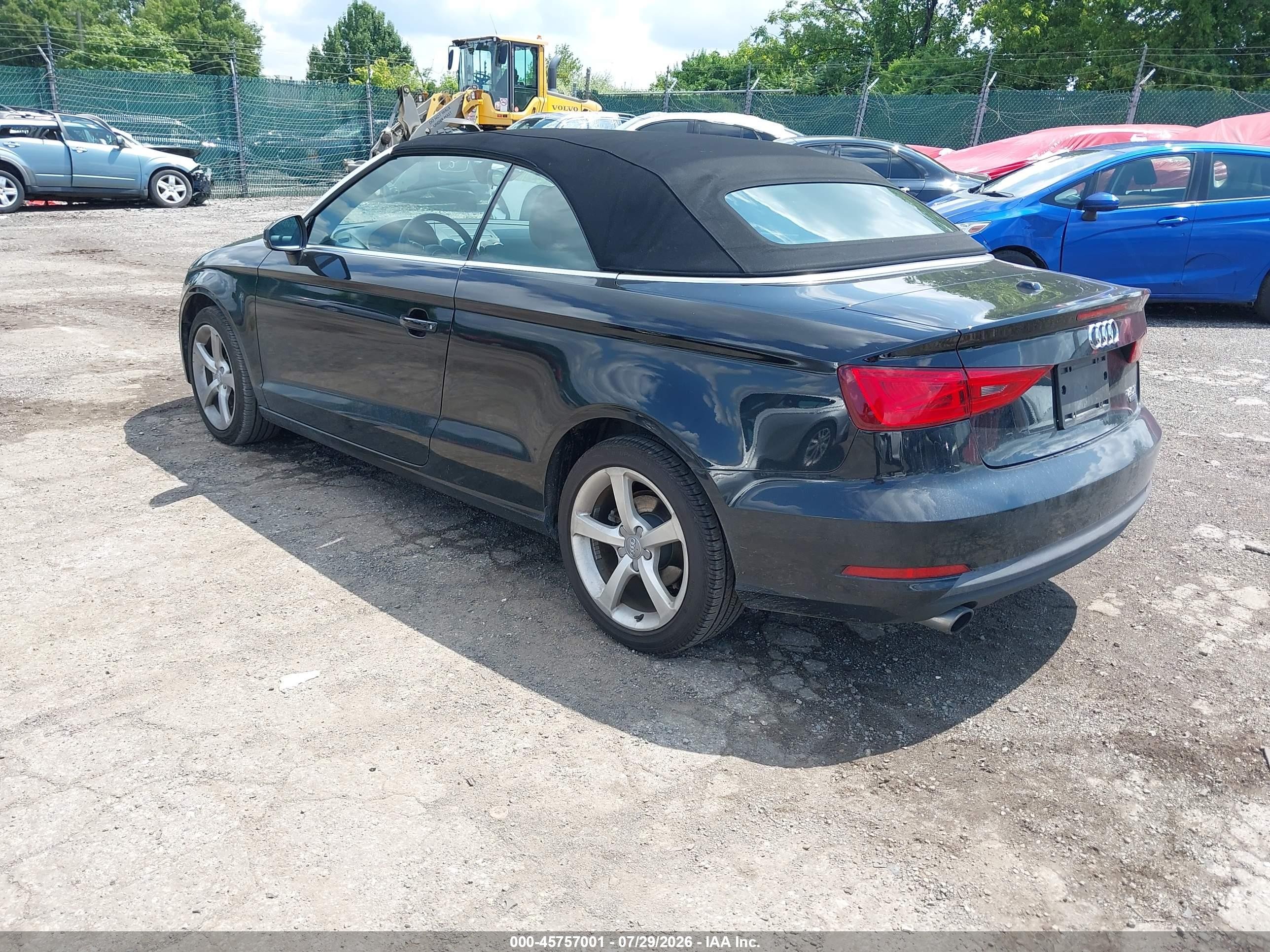 2015 Audi A3 2.0t Premium Black vin: WAU7FLFF4F1110947