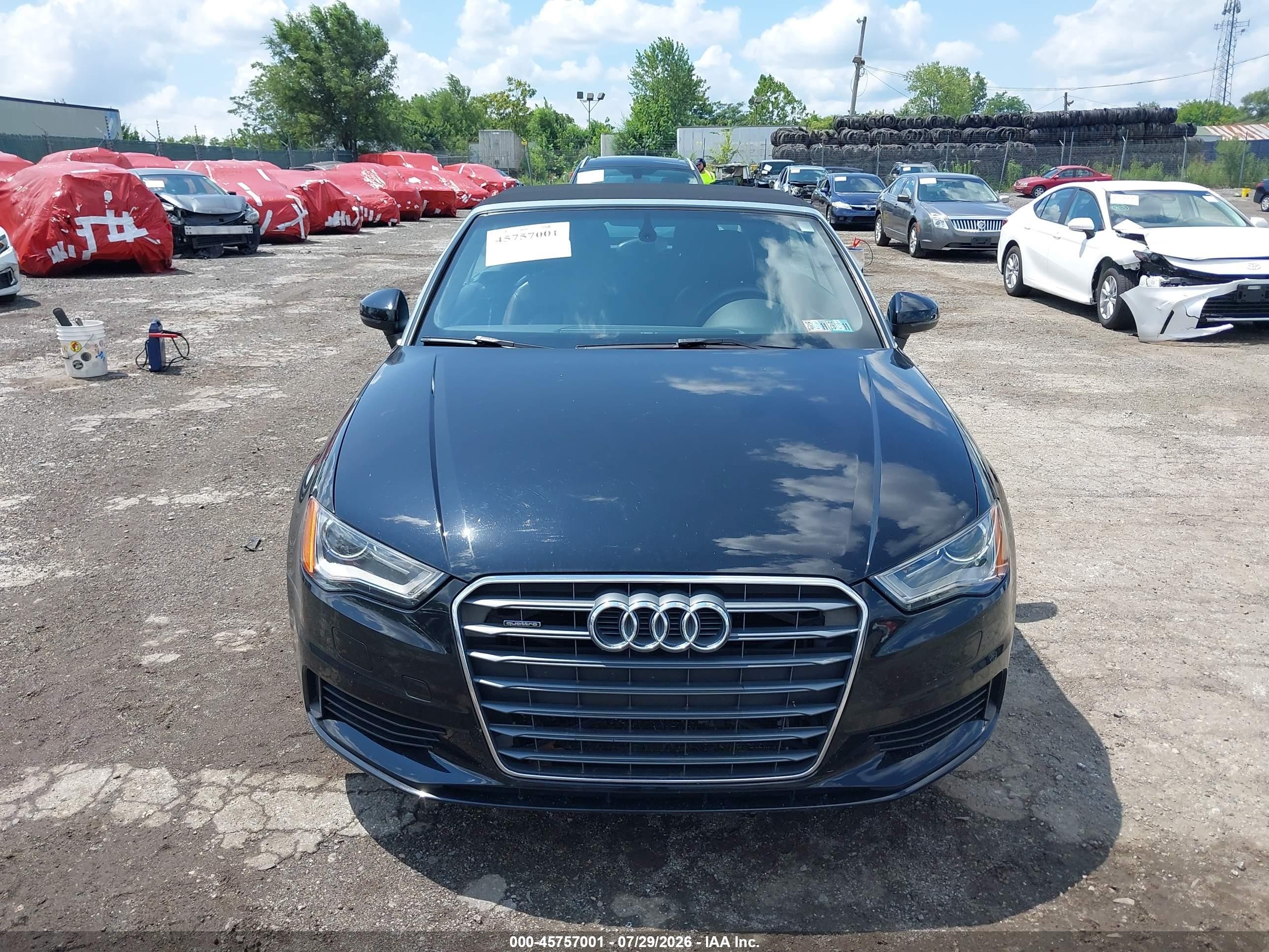 2015 Audi A3 2.0t Premium Black vin: WAU7FLFF4F1110947