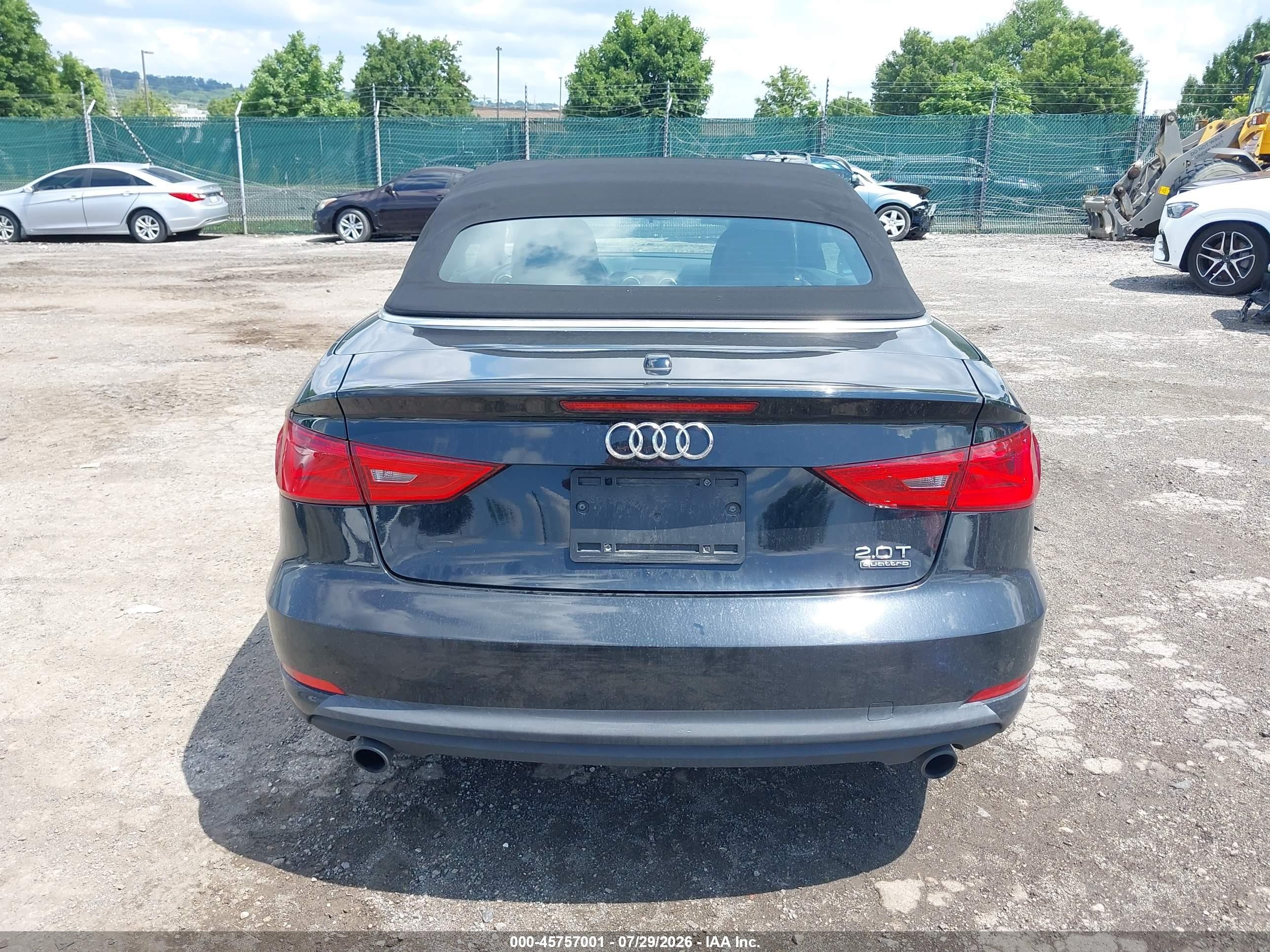 2015 Audi A3 2.0t Premium Black vin: WAU7FLFF4F1110947