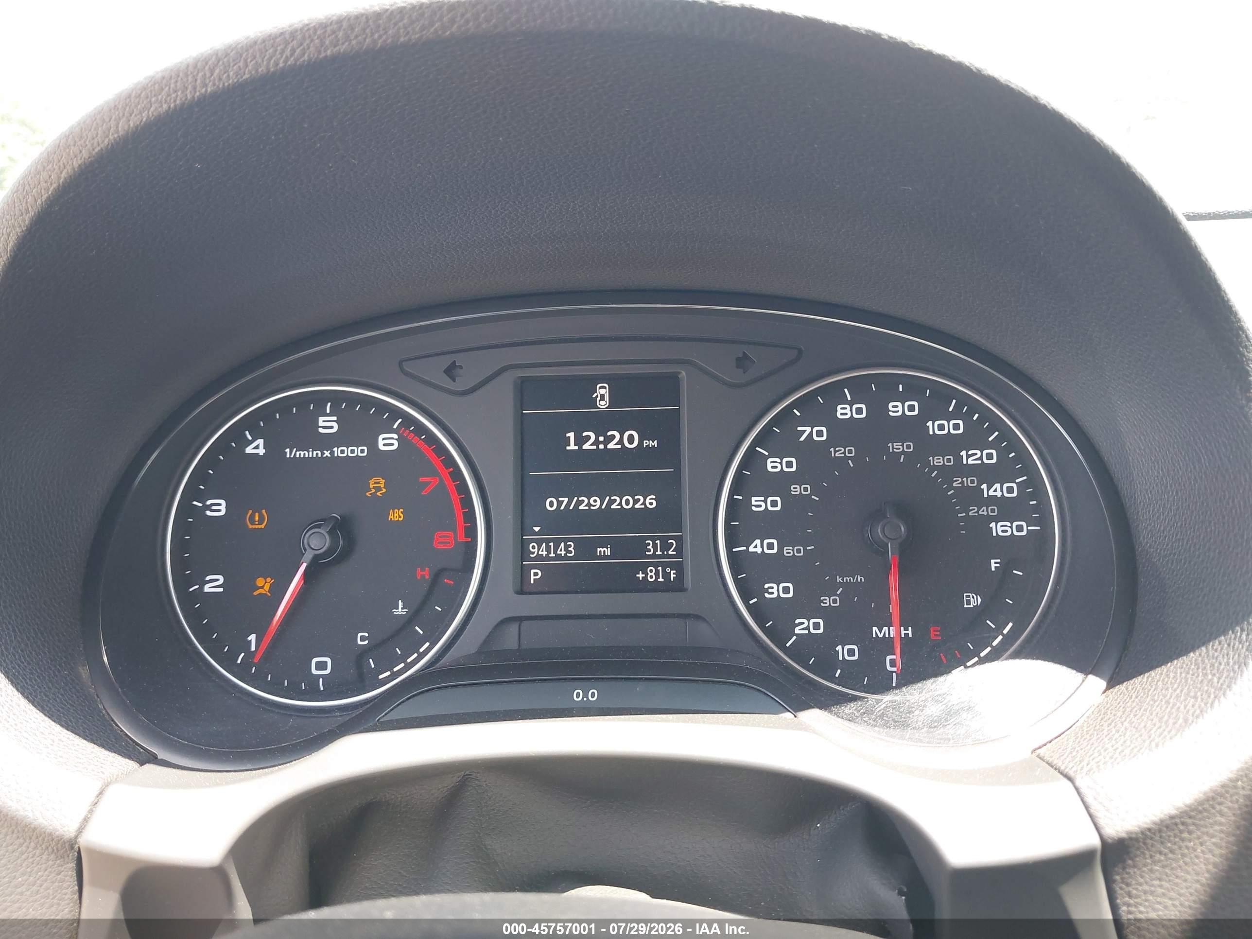 2015 Audi A3 2.0t Premium Black vin: WAU7FLFF4F1110947