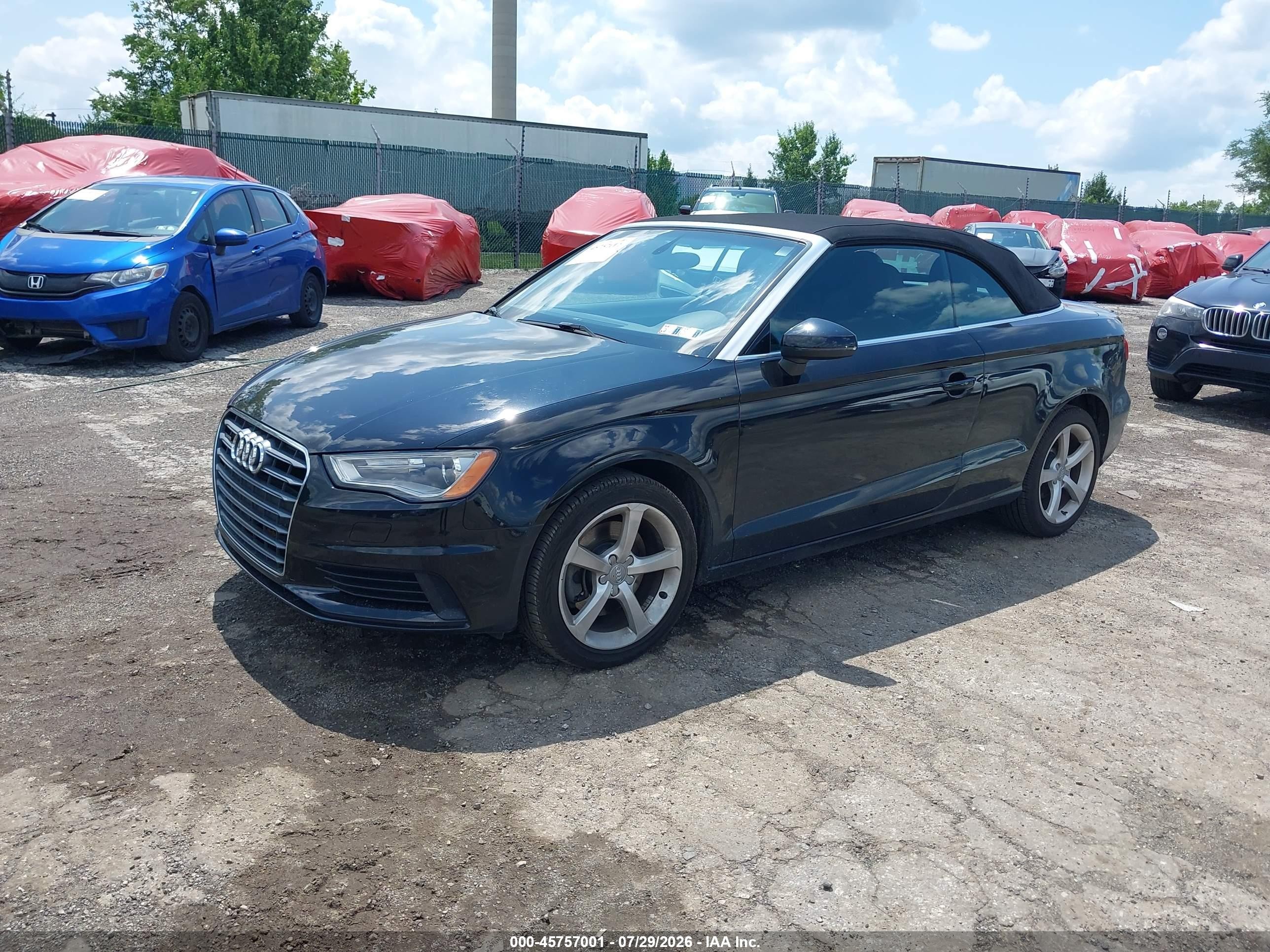 2015 Audi A3 2.0t Premium Black vin: WAU7FLFF4F1110947