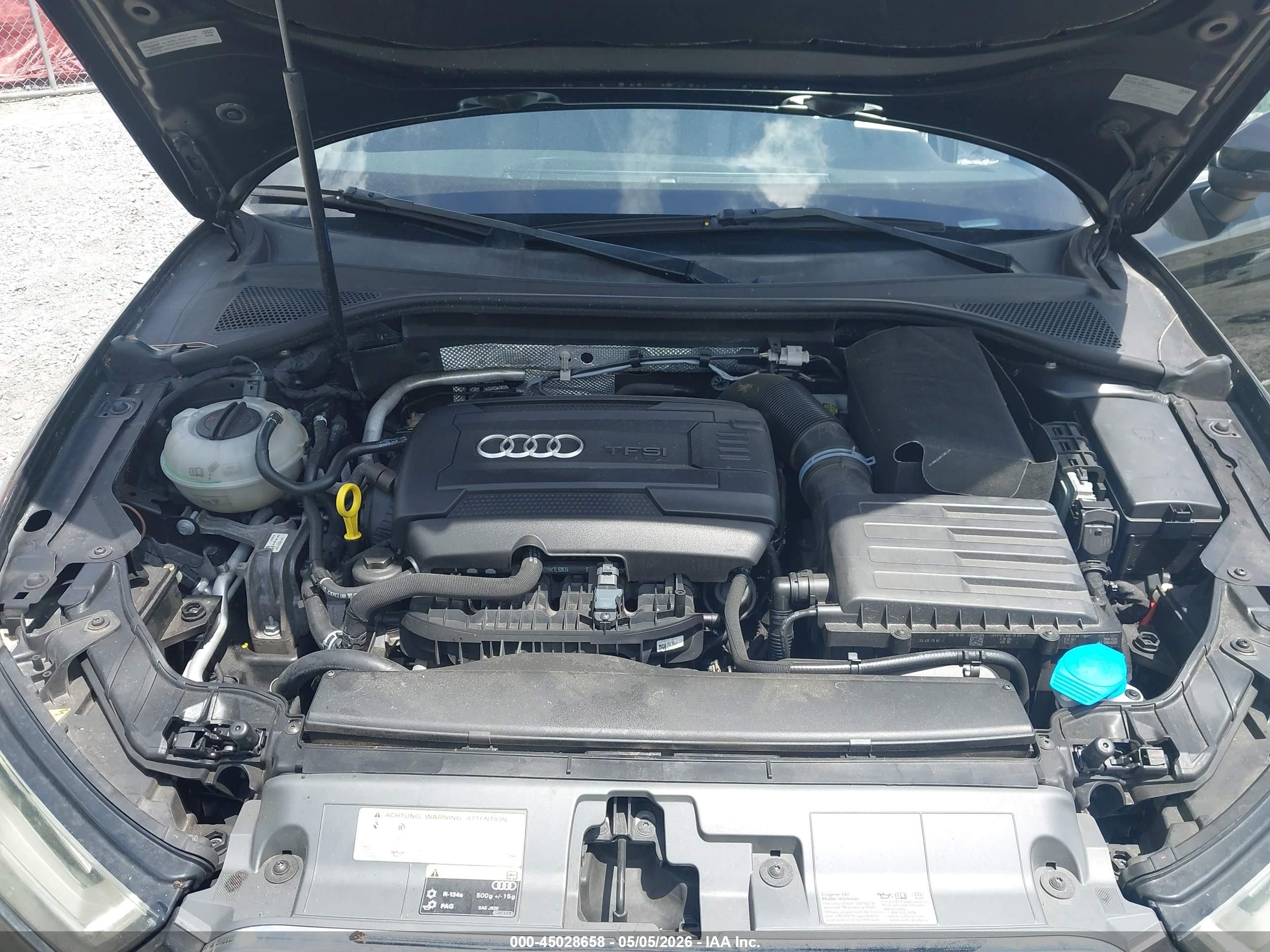 2015 Audi A3 2.0t Premium Black vin: WAU7FLFF7F1050890