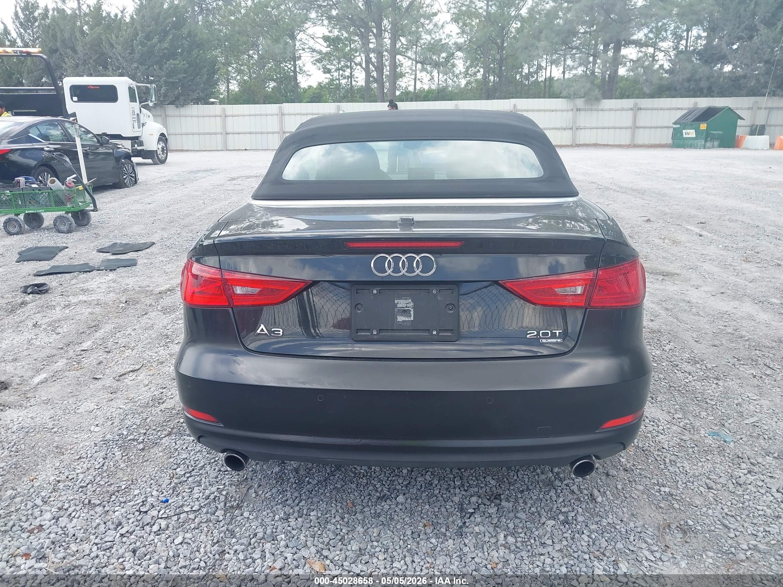 2015 Audi A3 2.0t Premium Black vin: WAU7FLFF7F1050890