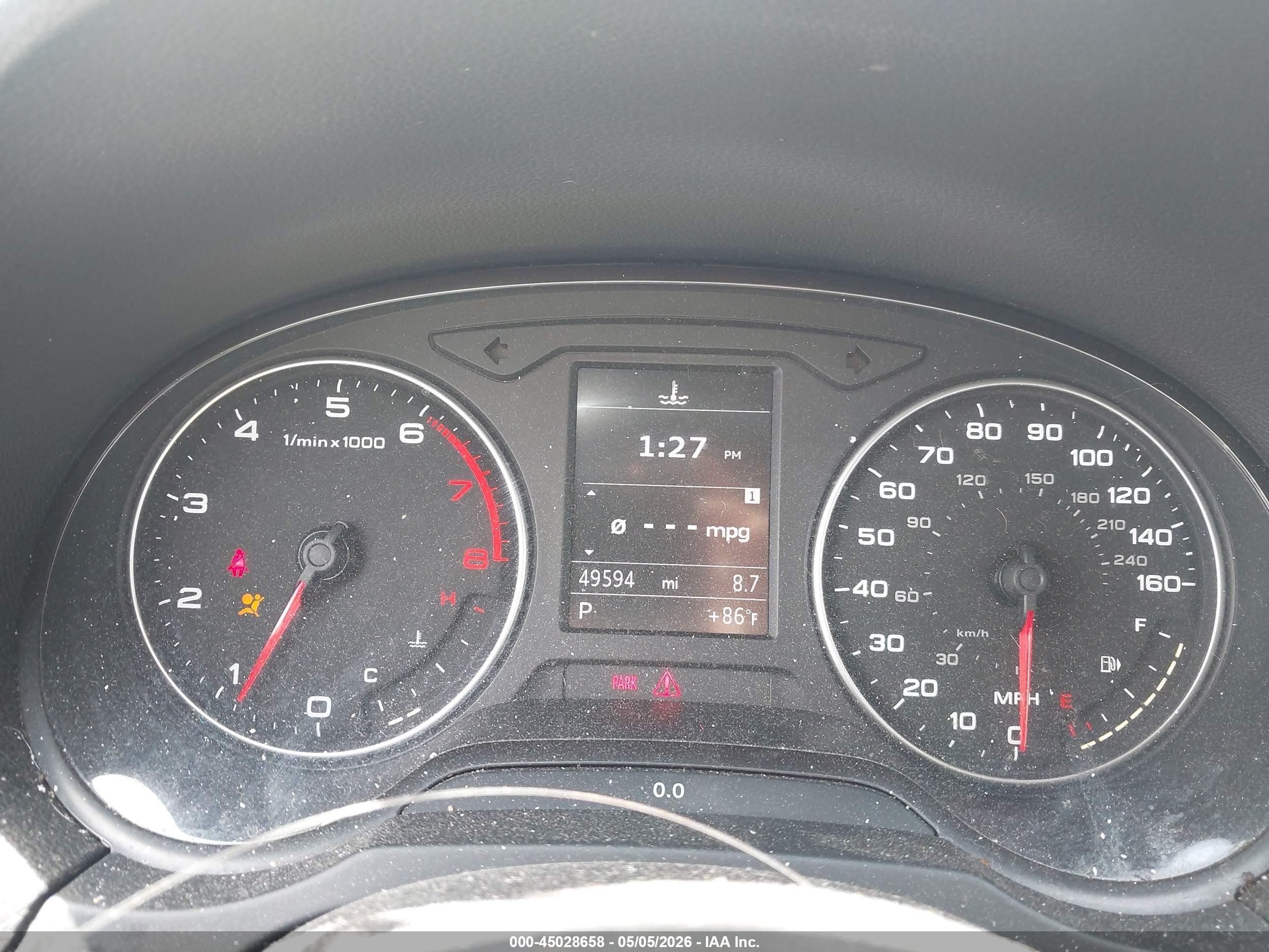 2015 Audi A3 2.0t Premium Black vin: WAU7FLFF7F1050890