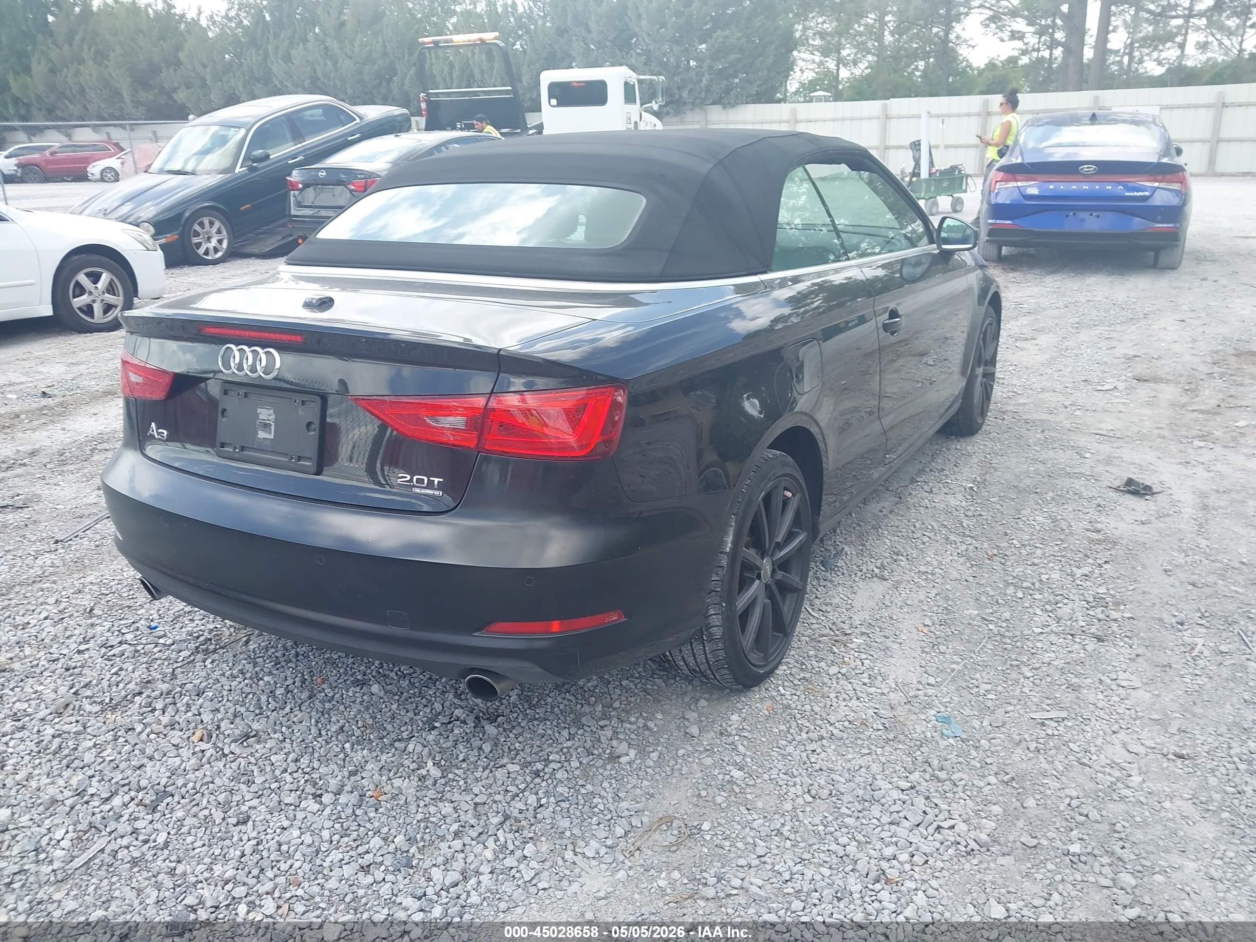 2015 Audi A3 2.0t Premium Black vin: WAU7FLFF7F1050890