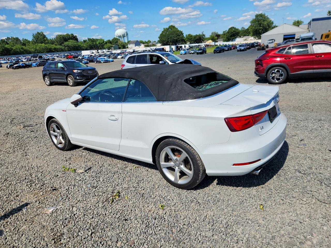 2015 Audi A3 Premium White vin: WAU7FLFF9F1039485