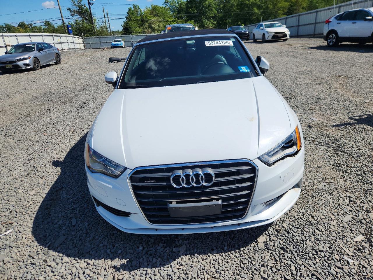 2015 Audi A3 Premium White vin: WAU7FLFF9F1039485