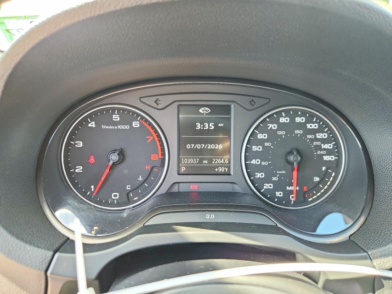 2015 Audi A3 Premium White vin: WAU7FLFF9F1039485