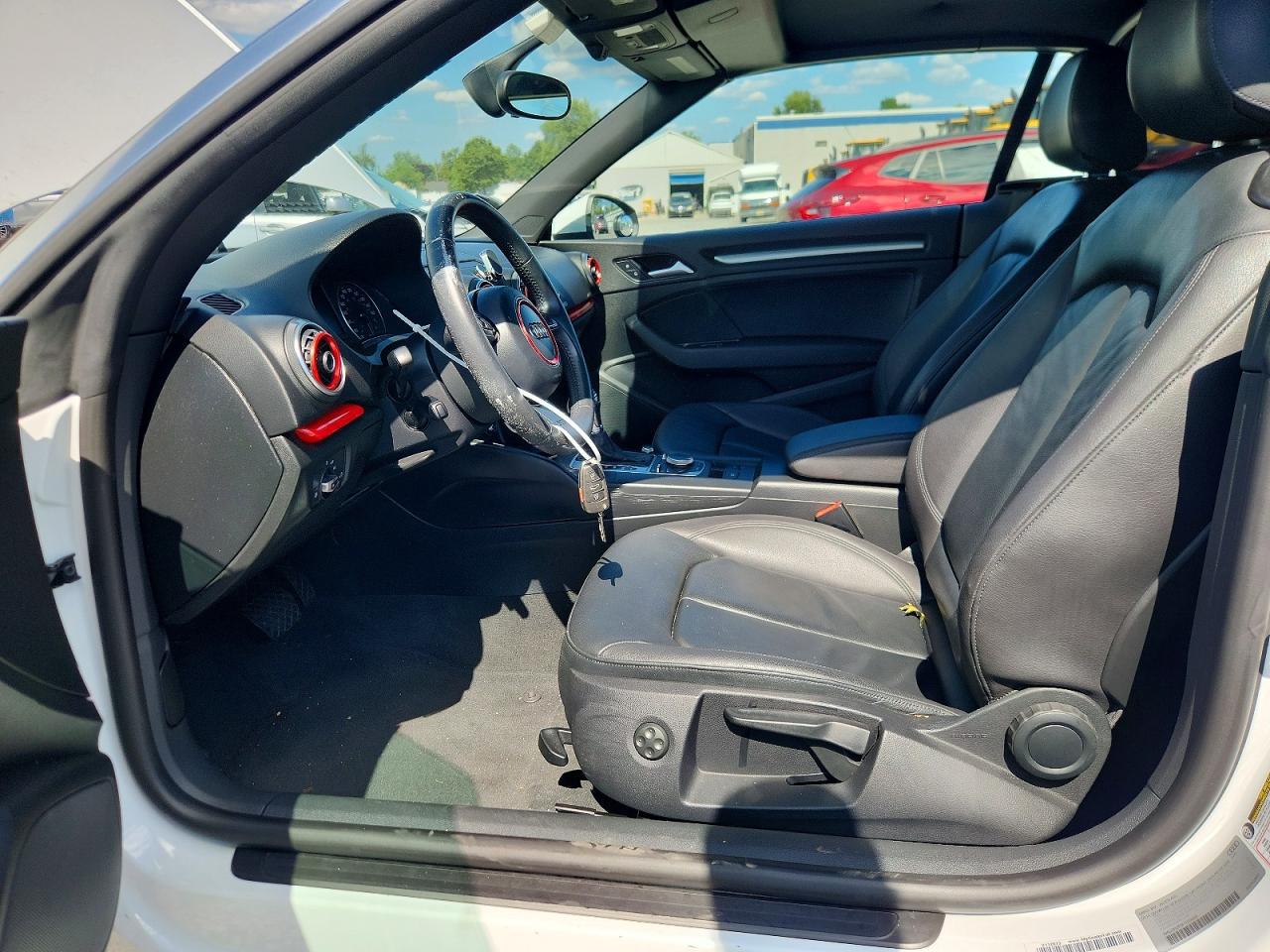 2015 Audi A3 Premium White vin: WAU7FLFF9F1039485
