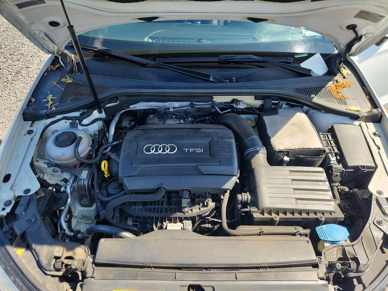 2015 Audi A3 Premium White vin: WAU7FLFF9F1039485