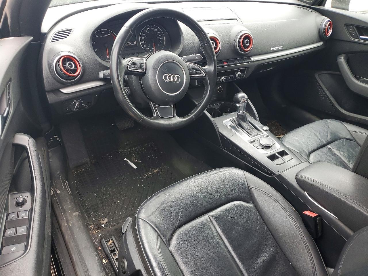 2015 Audi A3 Premium Black vin: WAU7FLFFXF1039589