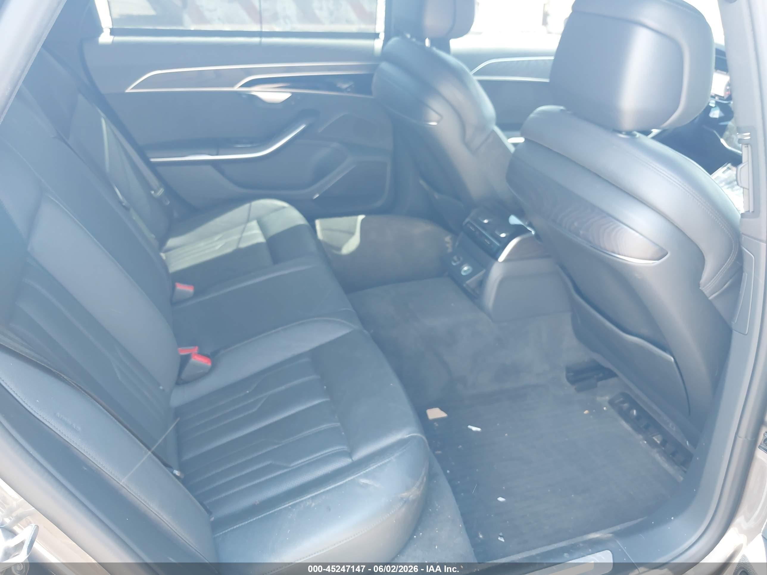 2019 Audi A8 L 55 Gray vin: WAU8DAF81KN009920
