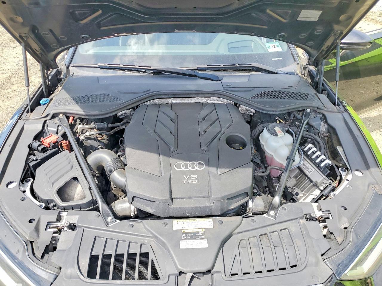 2019 Audi A8 L Black vin: WAU8DAF84KN007062