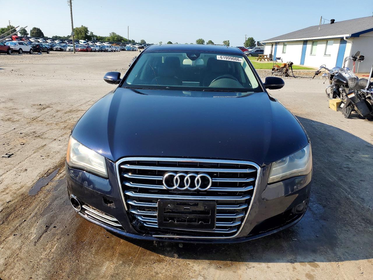 2013 Audi A8 Quattro Black vin: WAUA2AFD3DN026600