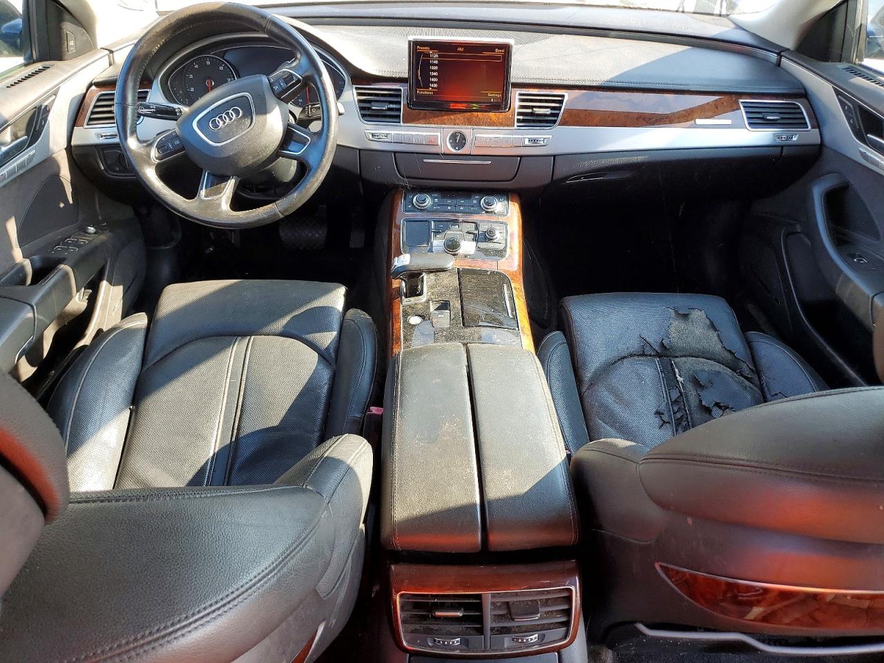 2013 Audi A8 Quattro Black vin: WAUA2AFD3DN026600