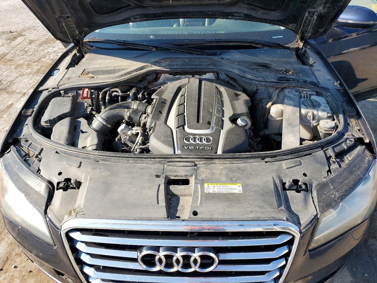 2013 Audi A8 Quattro Black vin: WAUA2AFD3DN026600