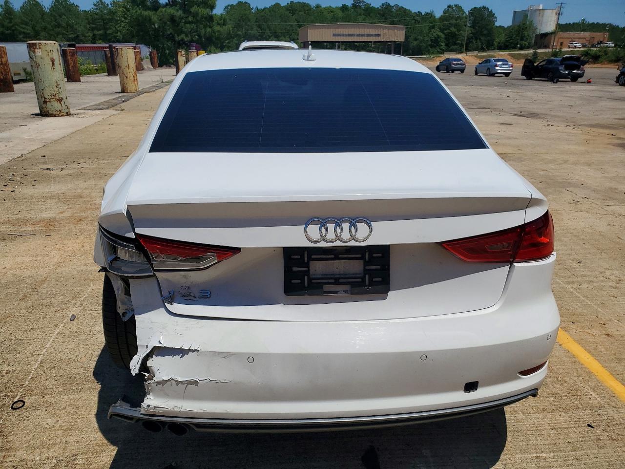 2016 Audi A3 Premium White vin: WAUA7GFF1G1102218