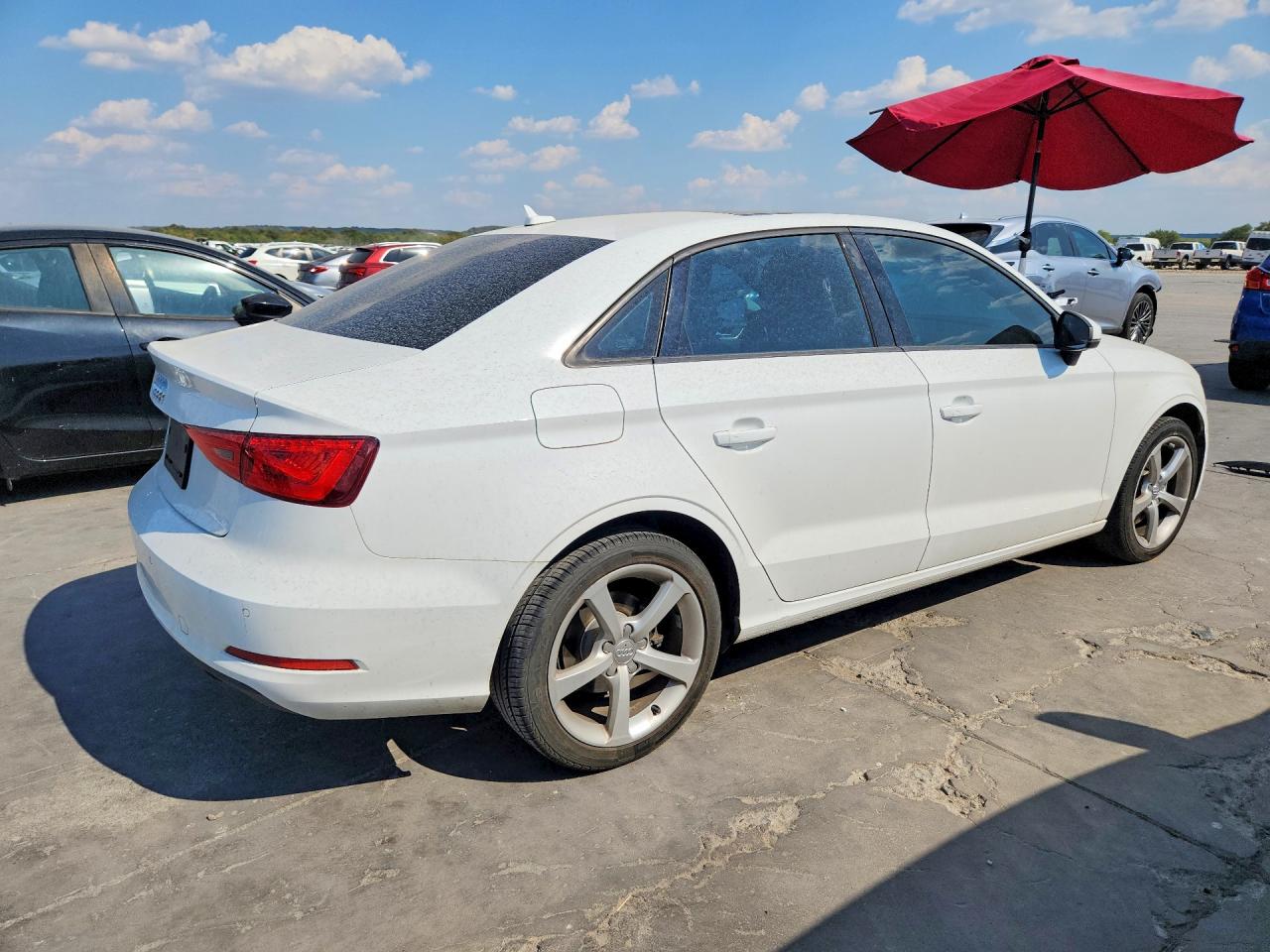 2016 Audi A3 Premium White vin: WAUA7GFF2G1066104