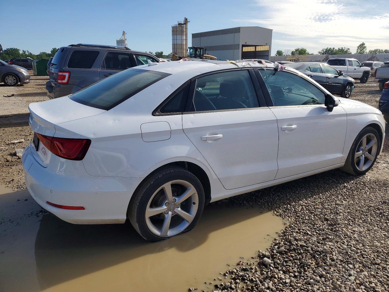 2016 Audi A3 Premium White vin: WAUA7GFF7G1002995