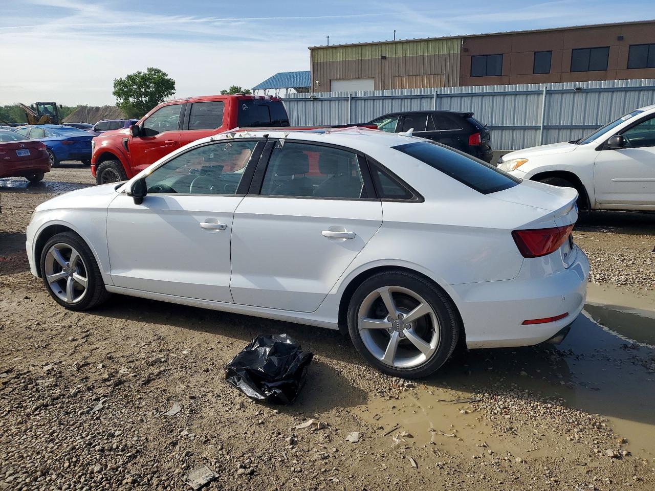 2016 Audi A3 Premium White vin: WAUA7GFF7G1002995
