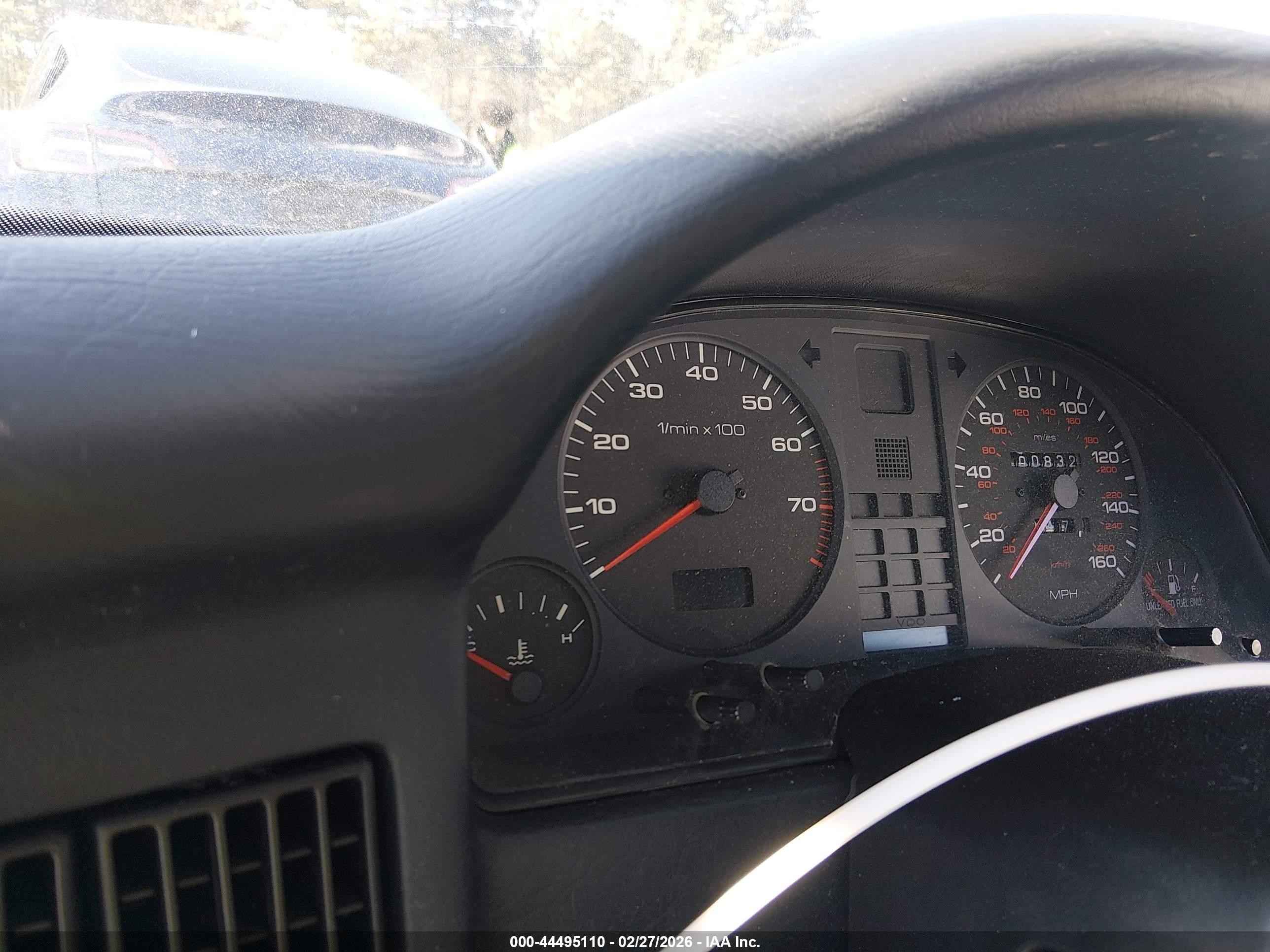 1996 Audi Cabriolet   Light Blue vin: WAUAA88G4TA005022
