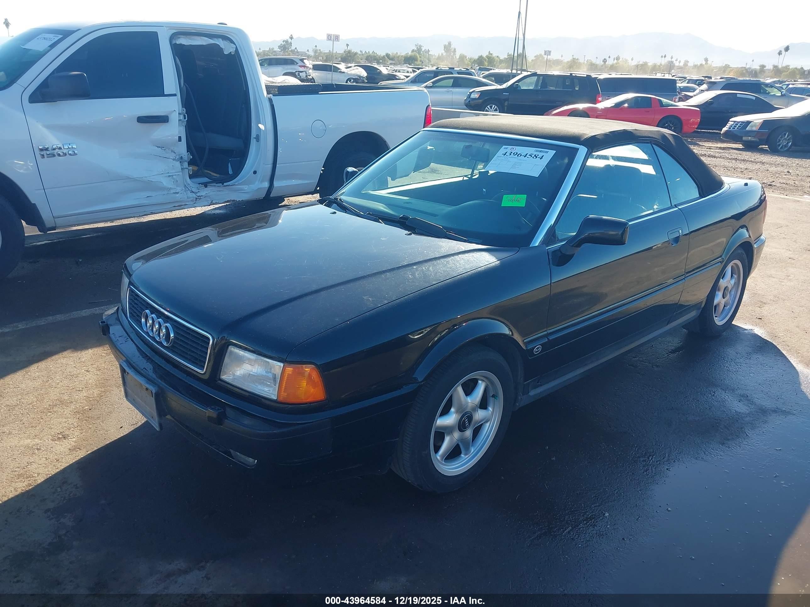 1997 Audi Cabriolet   Черный vin: WAUAA88G5VN002951