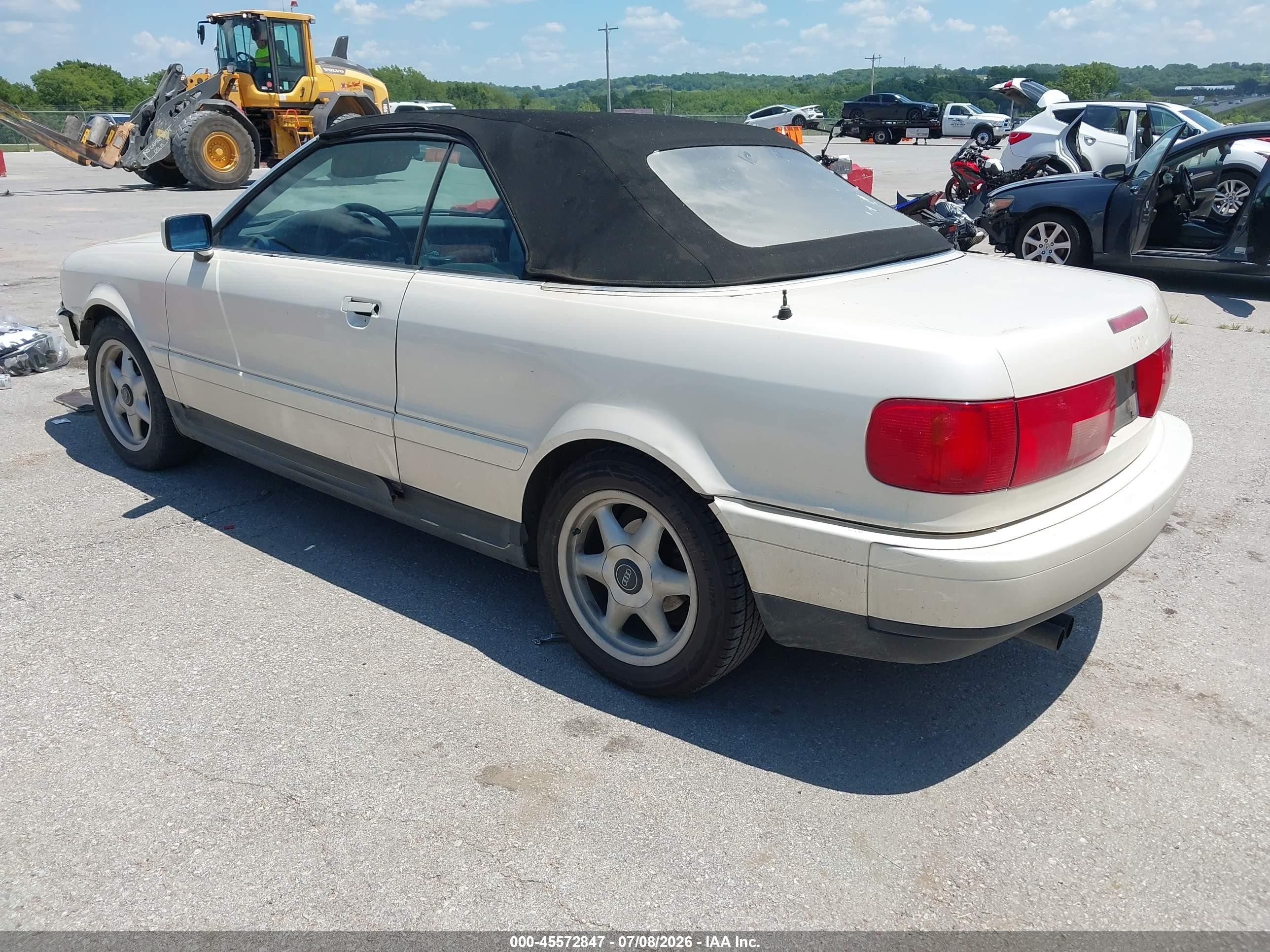 1998 Audi Cabriolet   Cream vin: WAUAA88G6WK000225