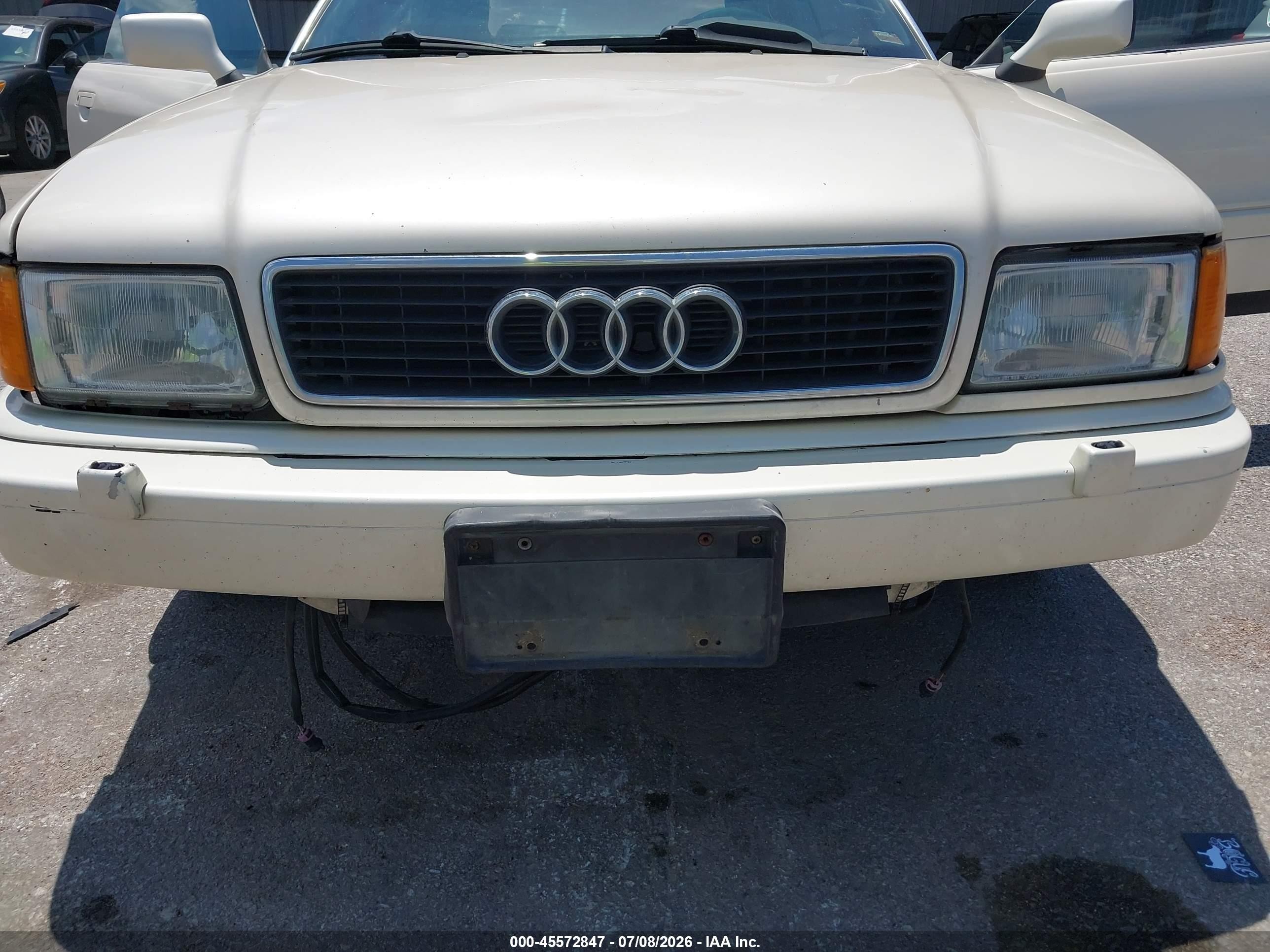 1998 Audi Cabriolet   Cream vin: WAUAA88G6WK000225