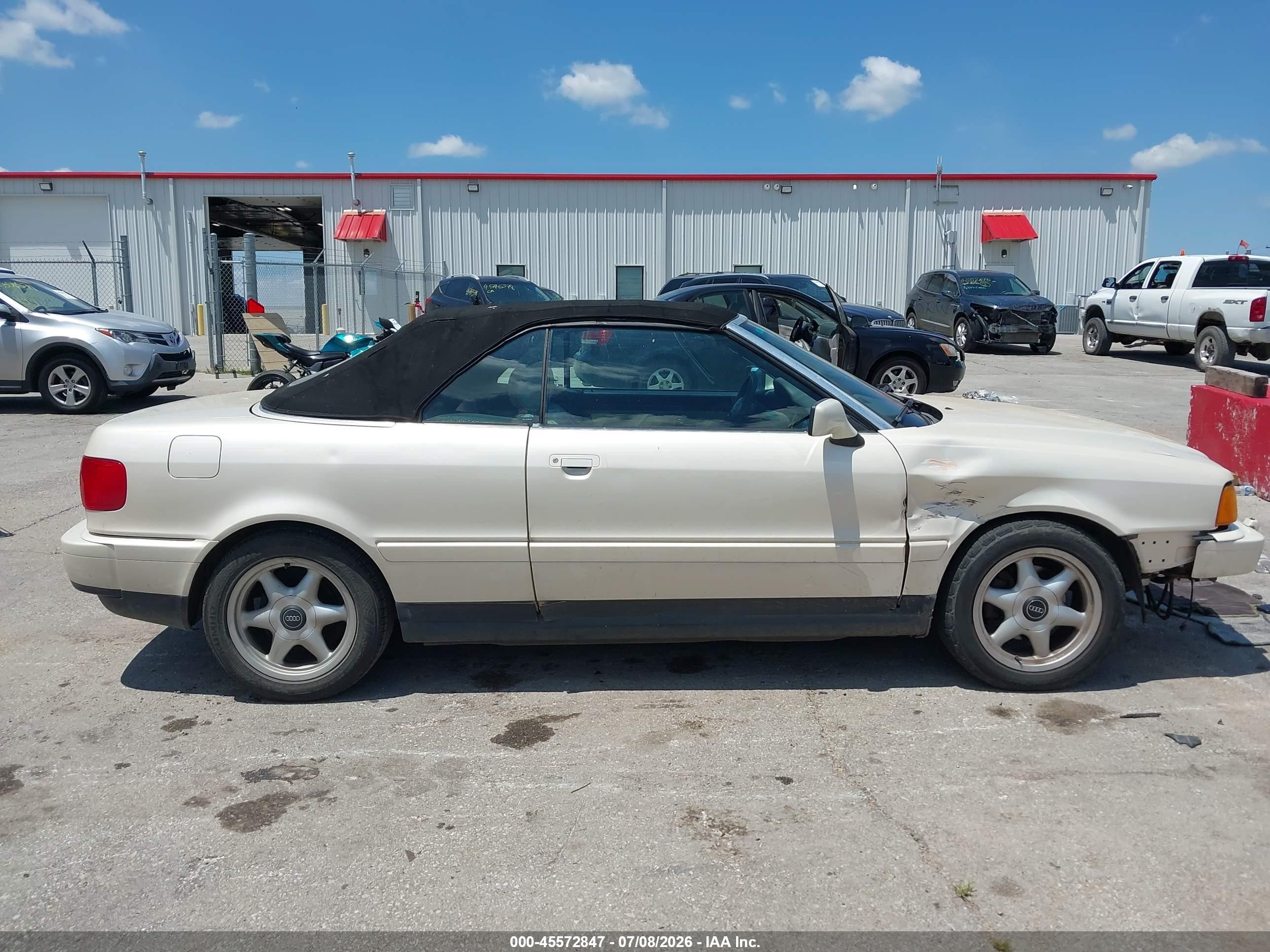 1998 Audi Cabriolet   Cream vin: WAUAA88G6WK000225