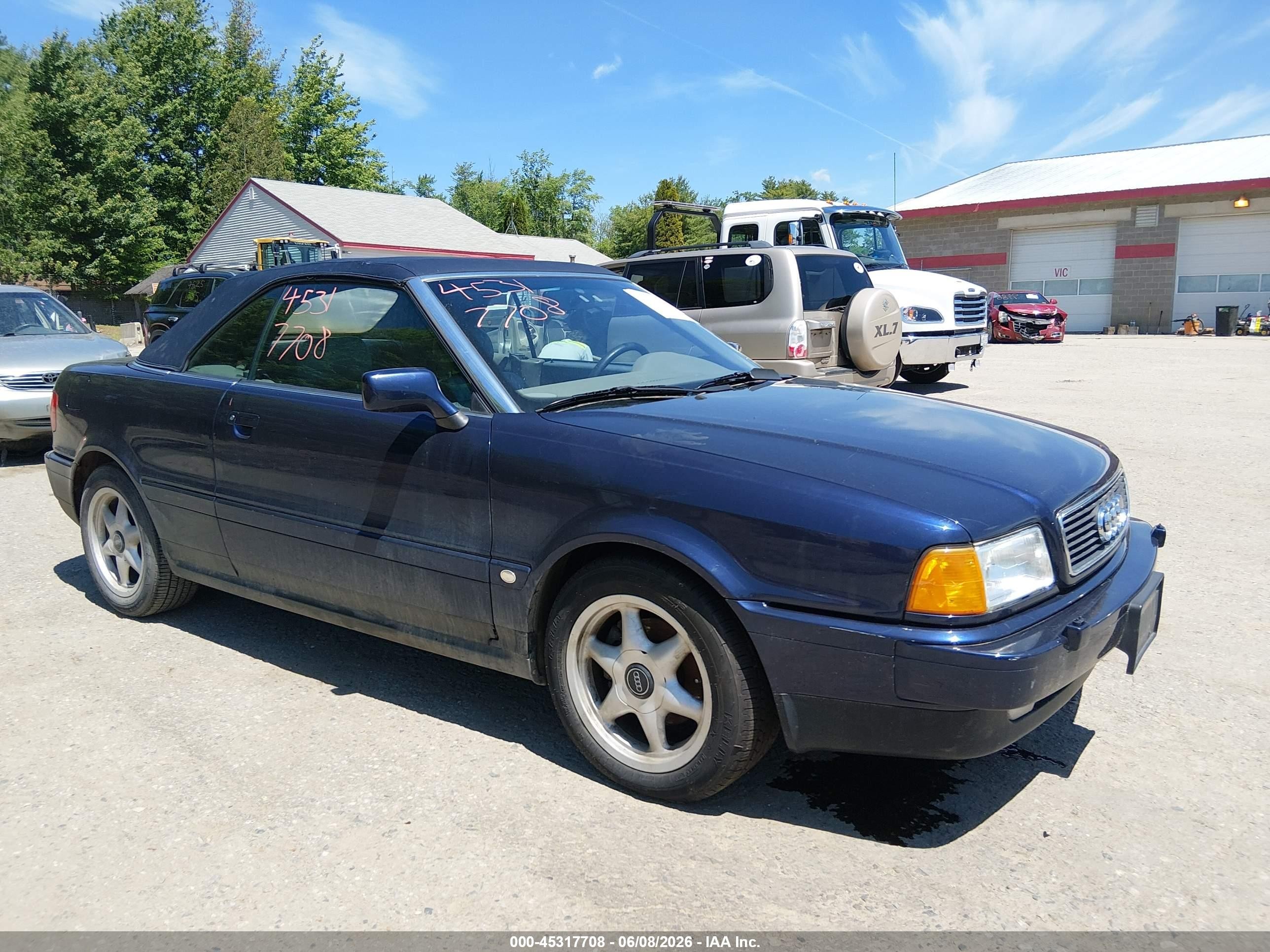 1997 Audi Cabriolet   Blue vin: WAUAA88G8VN005343