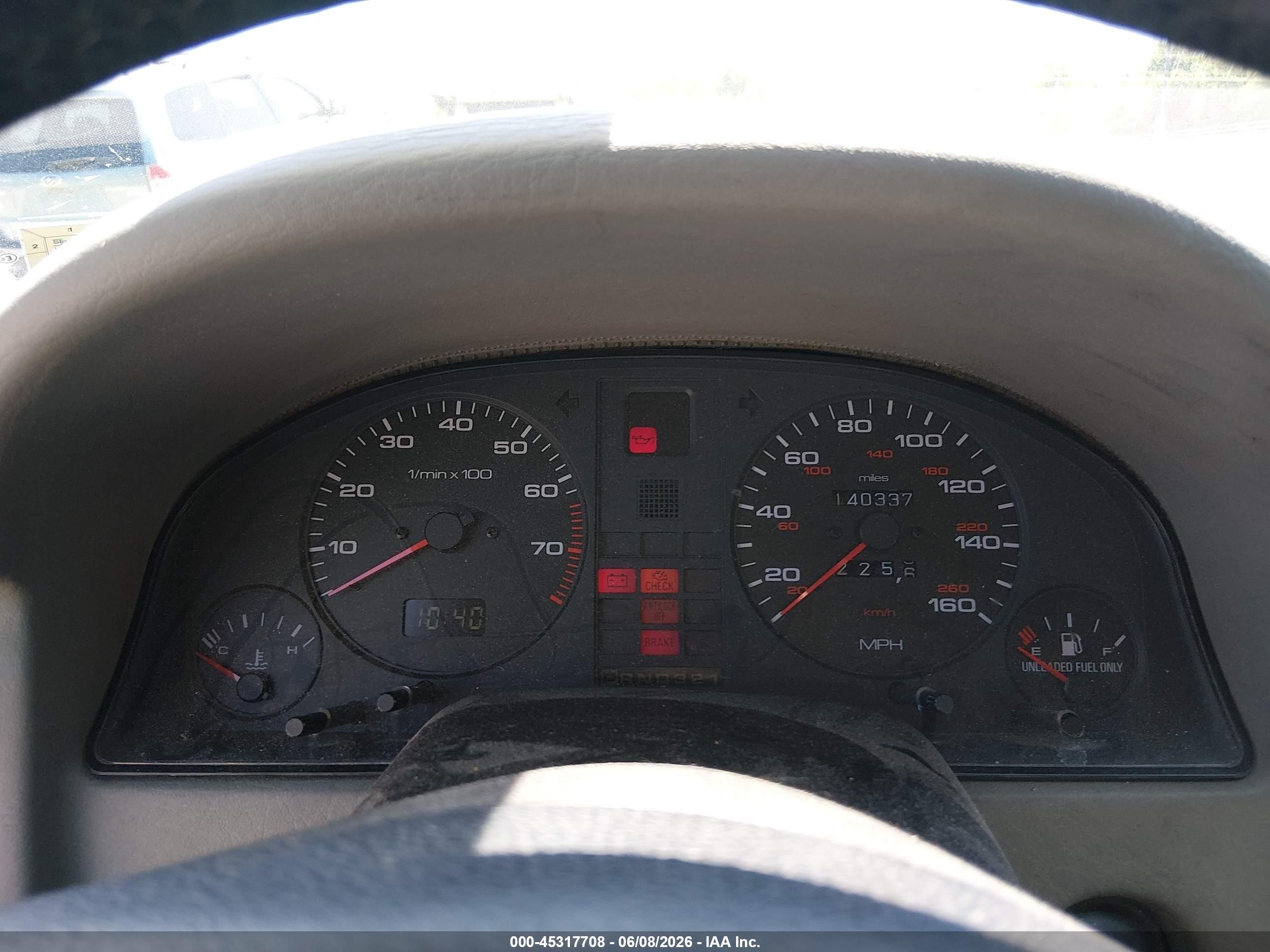 1997 Audi Cabriolet   Blue vin: WAUAA88G8VN005343