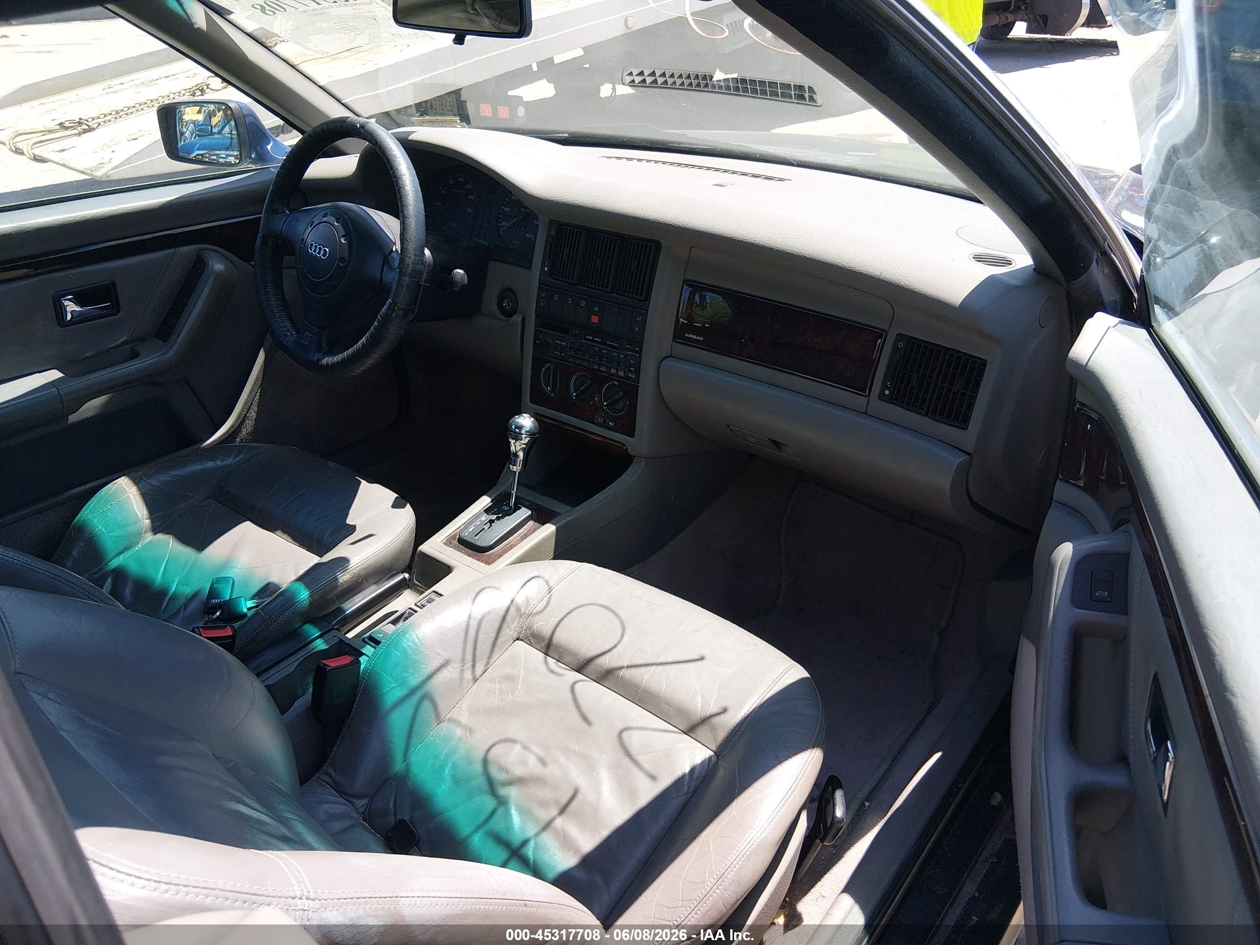1997 Audi Cabriolet   Blue vin: WAUAA88G8VN005343