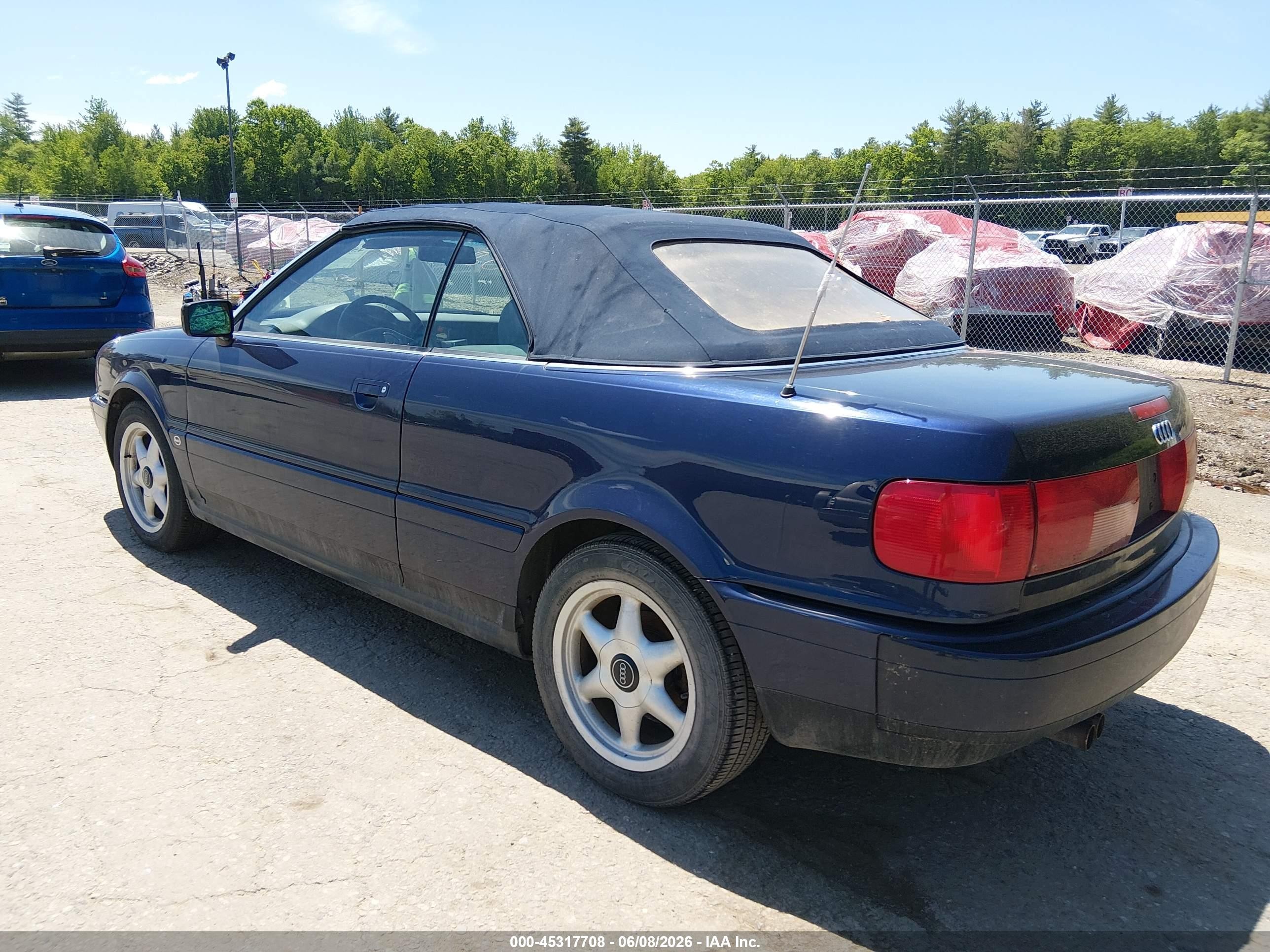 1997 Audi Cabriolet   Blue vin: WAUAA88G8VN005343