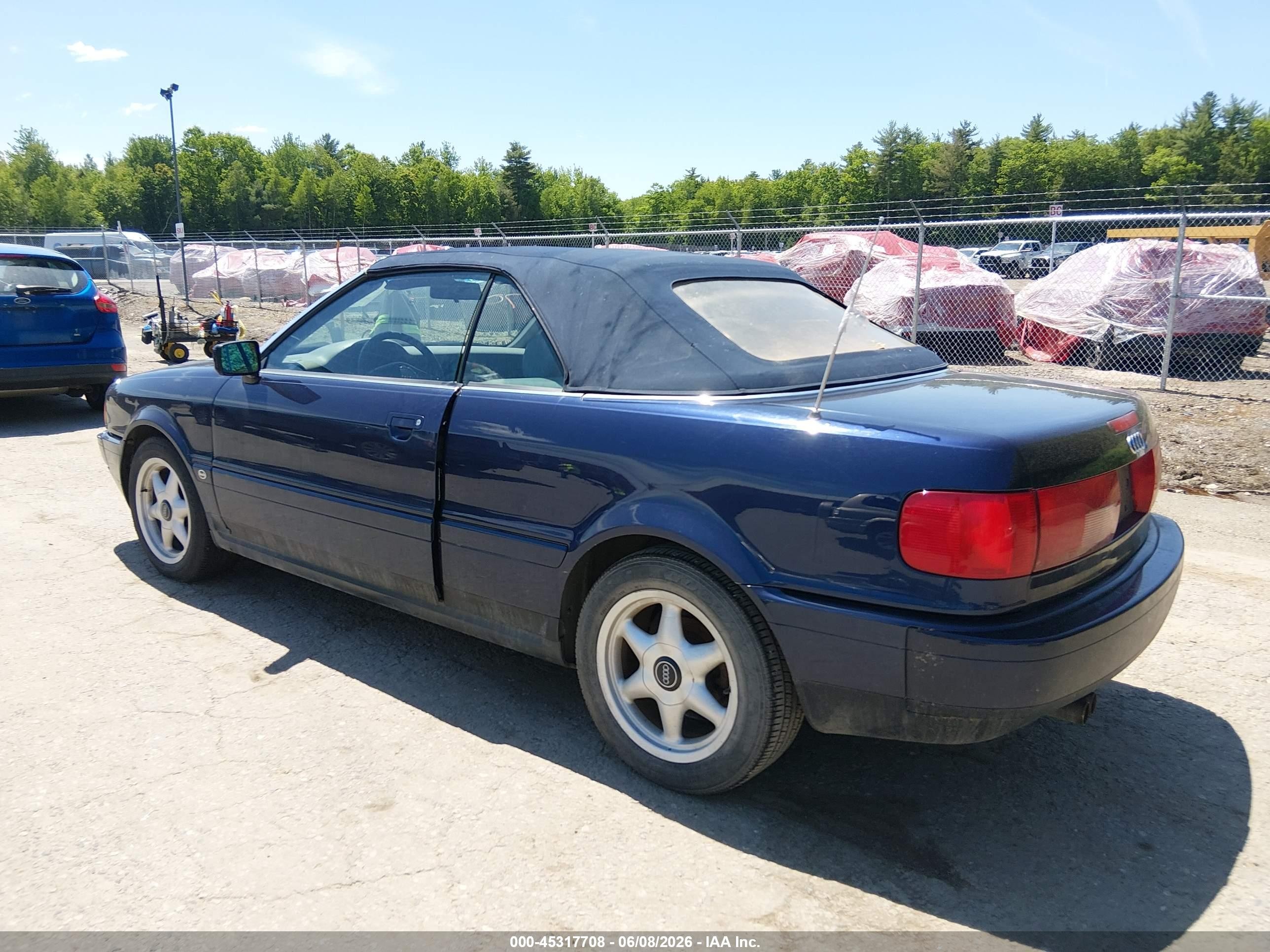 1997 Audi Cabriolet   Blue vin: WAUAA88G8VN005343