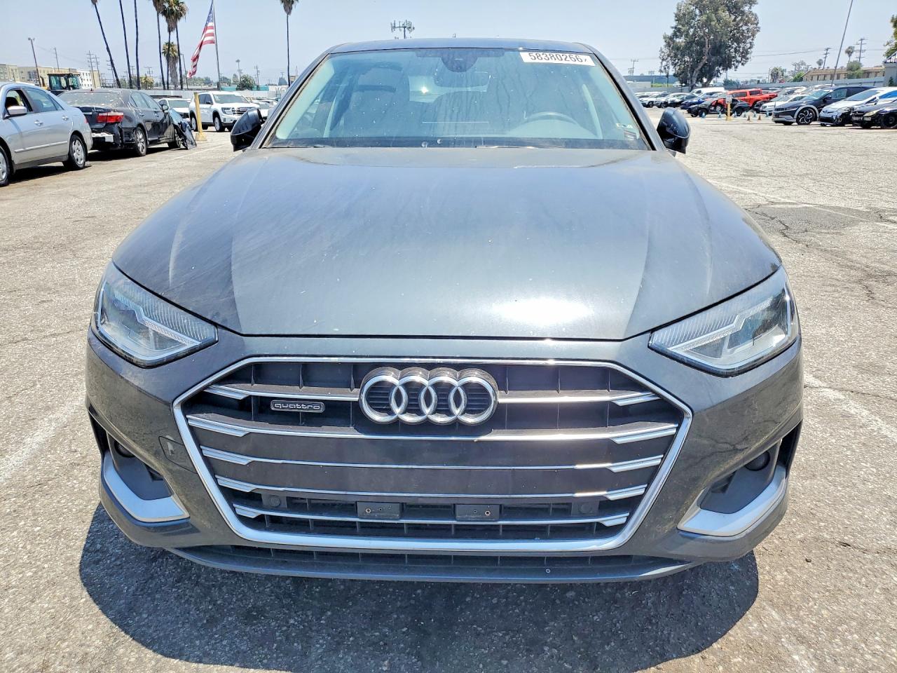 2021 Audi A4 Premium 40 Gray vin: WAUABAF44MA086697