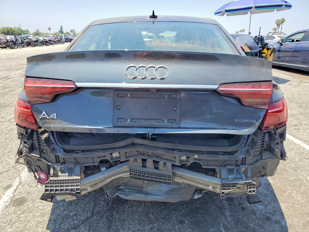 2021 Audi A4 Premium 40 Gray vin: WAUABAF44MA086697