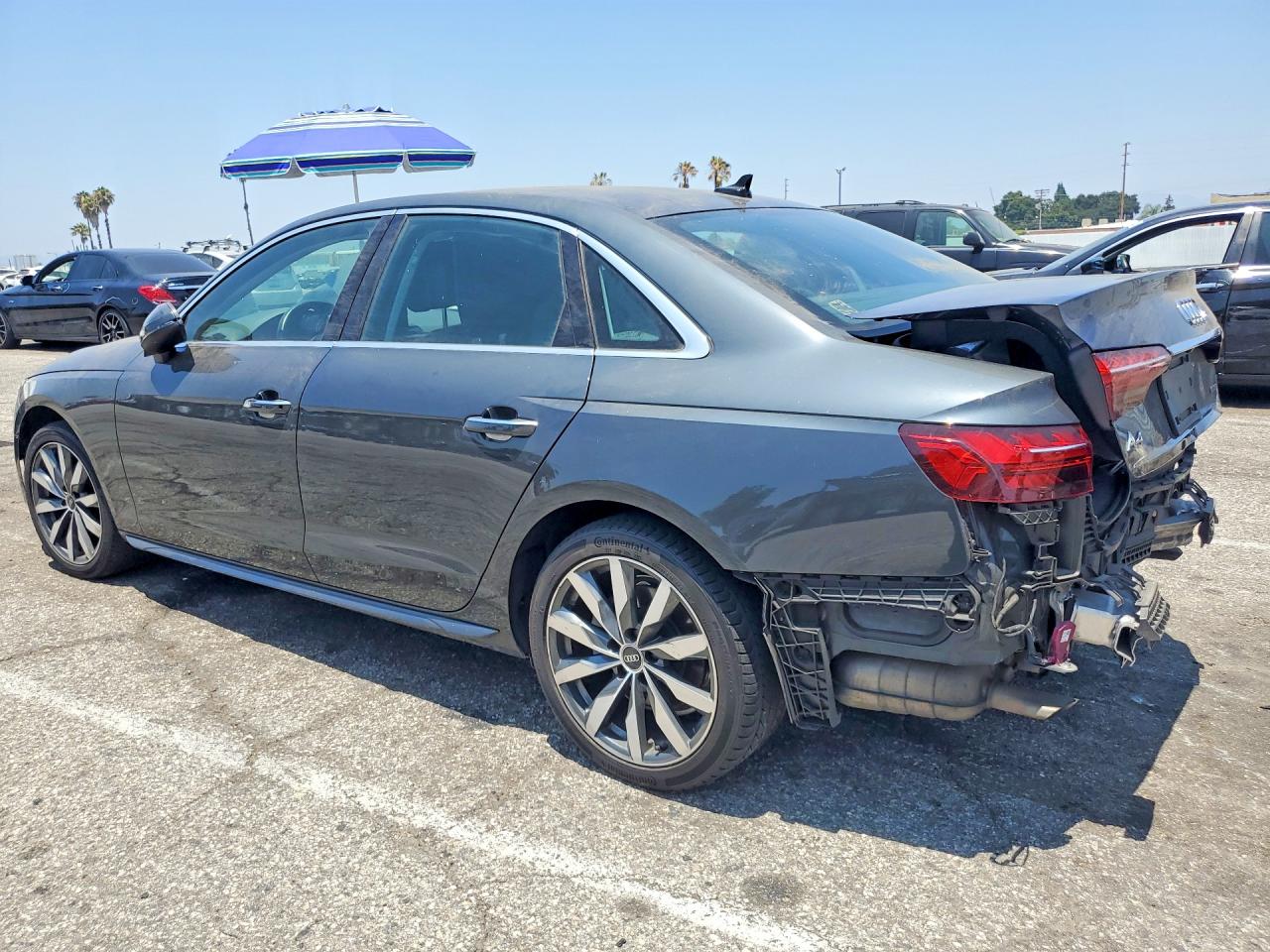2021 Audi A4 Premium 40 Gray vin: WAUABAF44MA086697