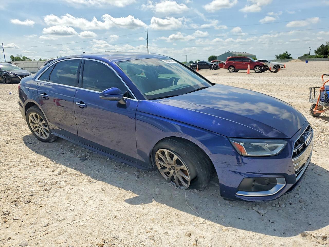 2022 Audi A4 Premium 40 Blue vin: WAUABAF49NA004853